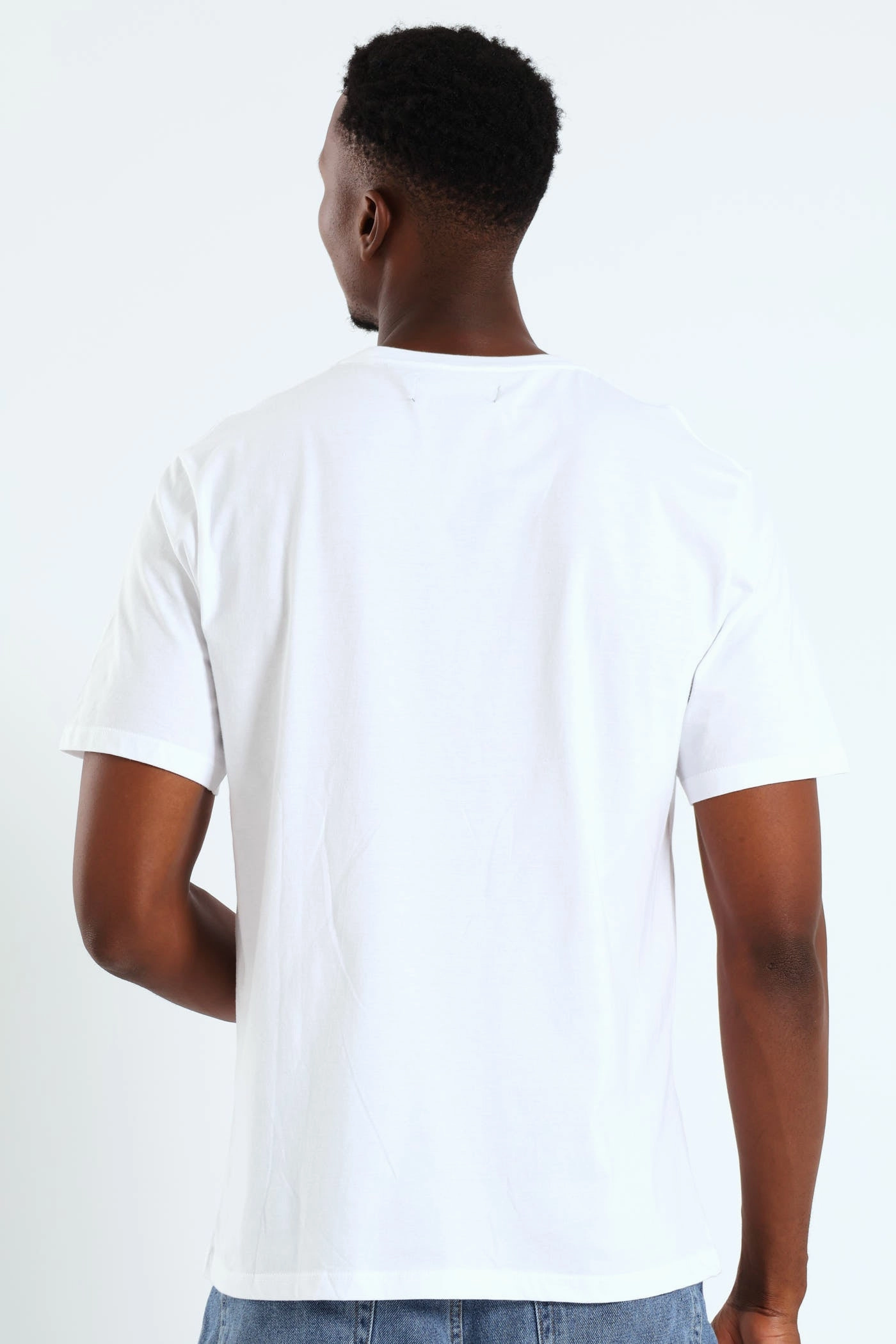 New York City Photo Tee - White Men's Comfy Essentials Wear