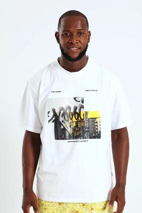 Sweat Absorbent Nick Tee - White