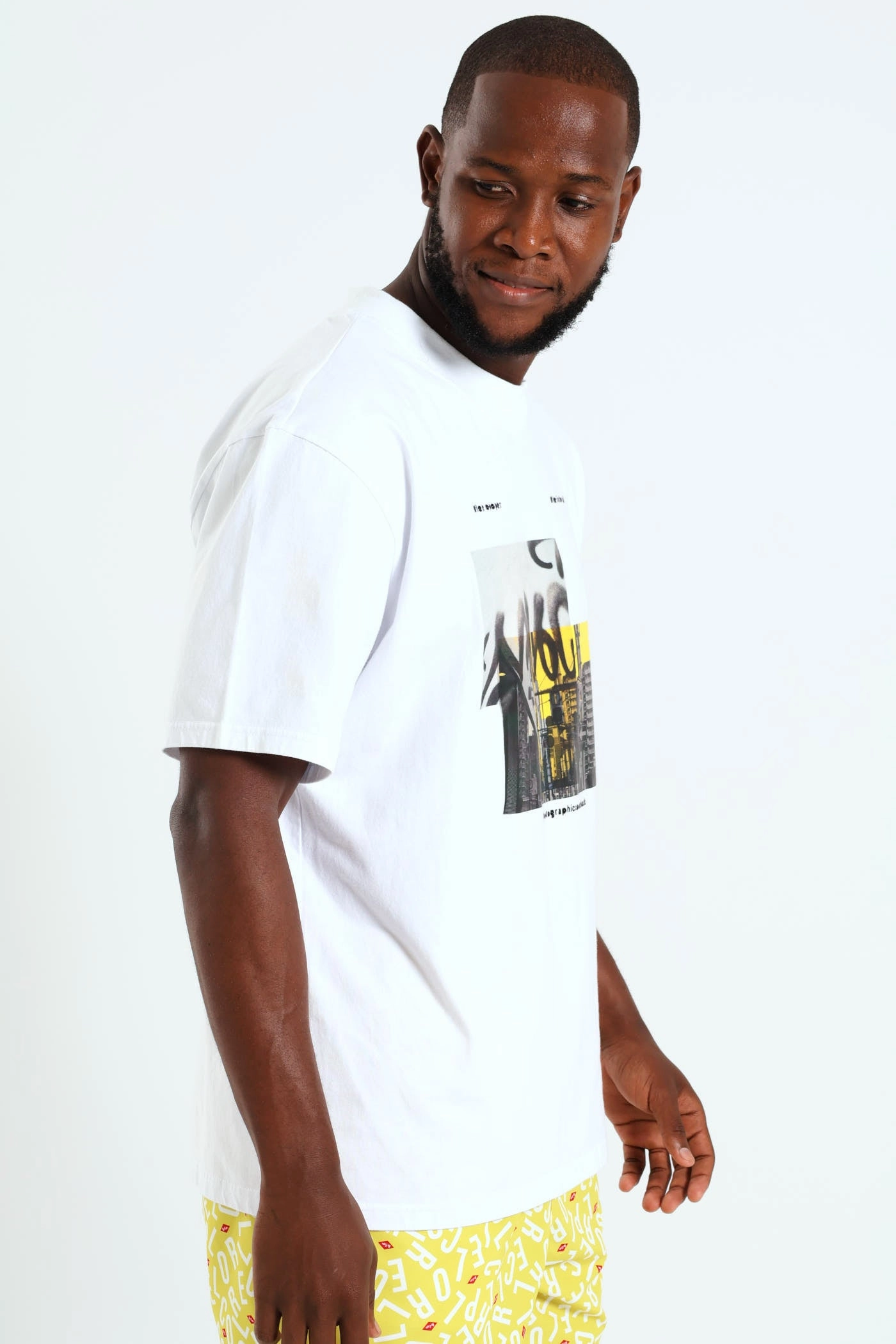 Retro AntiPillingTreatment Nick Tee - White