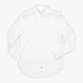 Simple and Light Airflow Ventilation Design Nihel shirt in Luxury Soft Linen