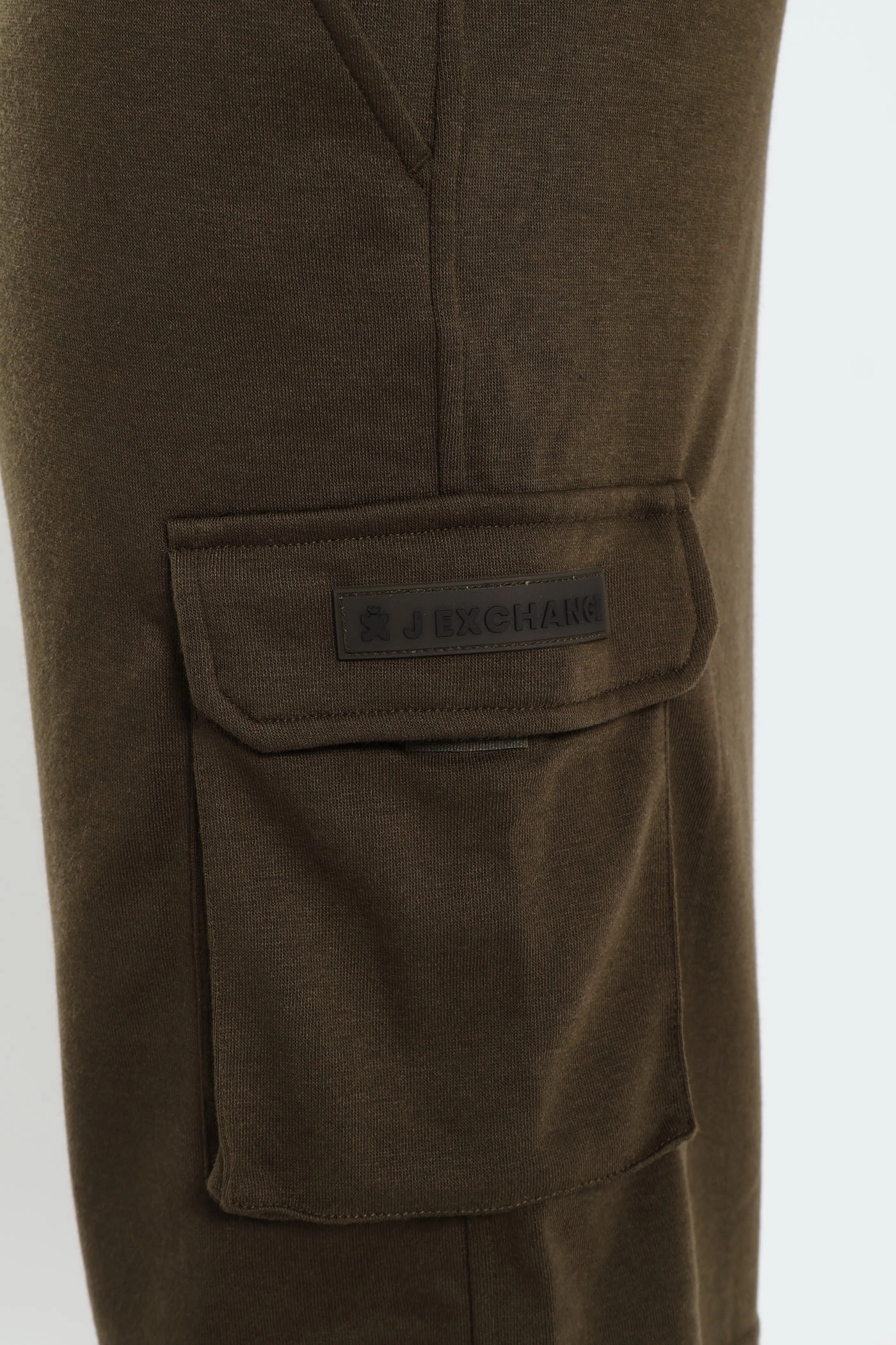 No Frills Fit Cargo Fleece Short - Olive odor - absorbing