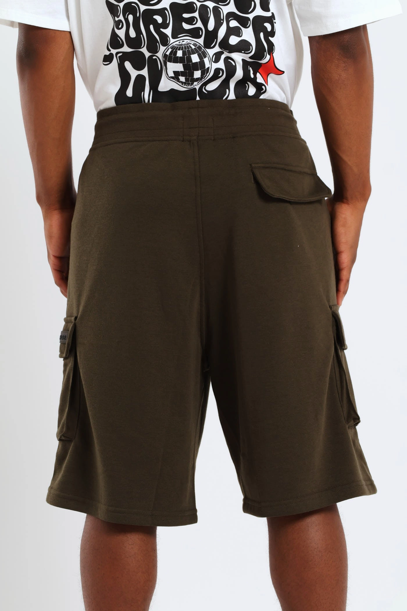 No Frills Fit Cargo Fleece Short - Olive ski wear Chill Fit