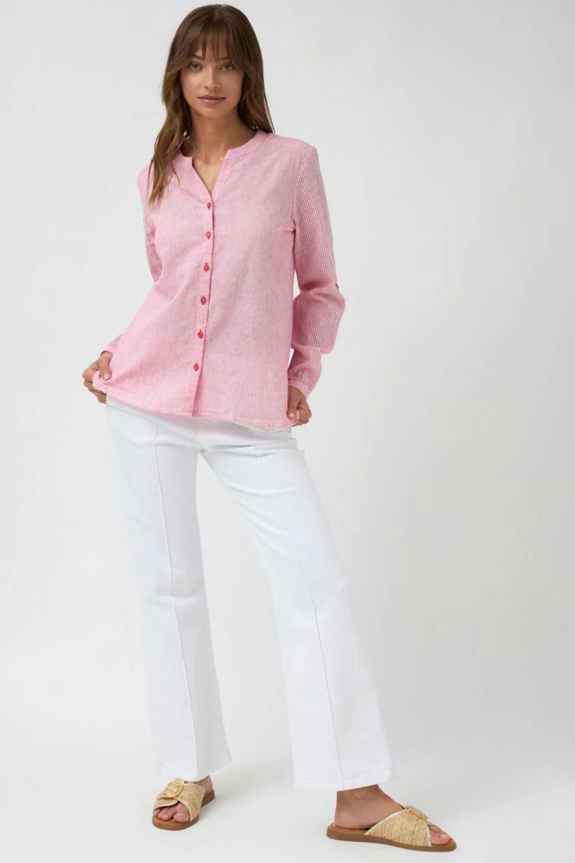 NOGALES STRIPE SHIRT Patterned Design Lakeside Relaxation