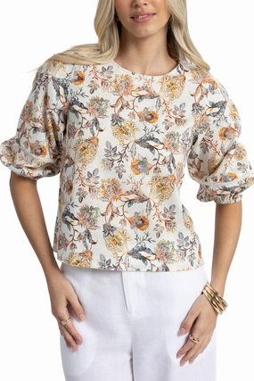 Elastic Hem Adjustment SIA BLOUSE - HS25229