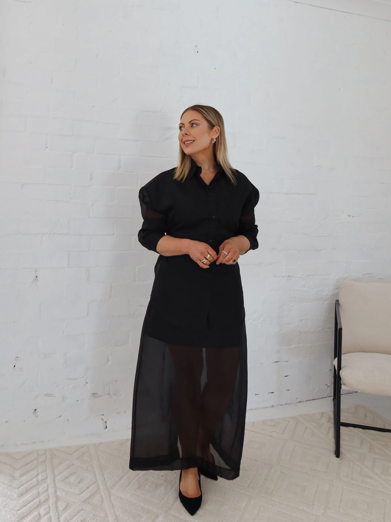 Remy Skirt- Black Bold Statement