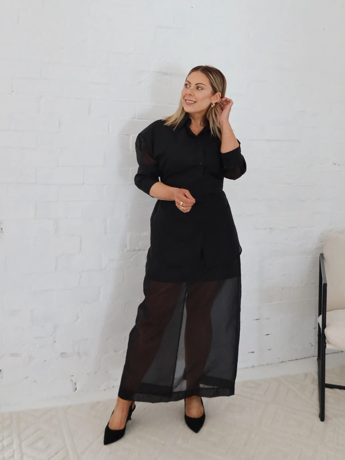 Versatile Fit Remy Skirt- Black