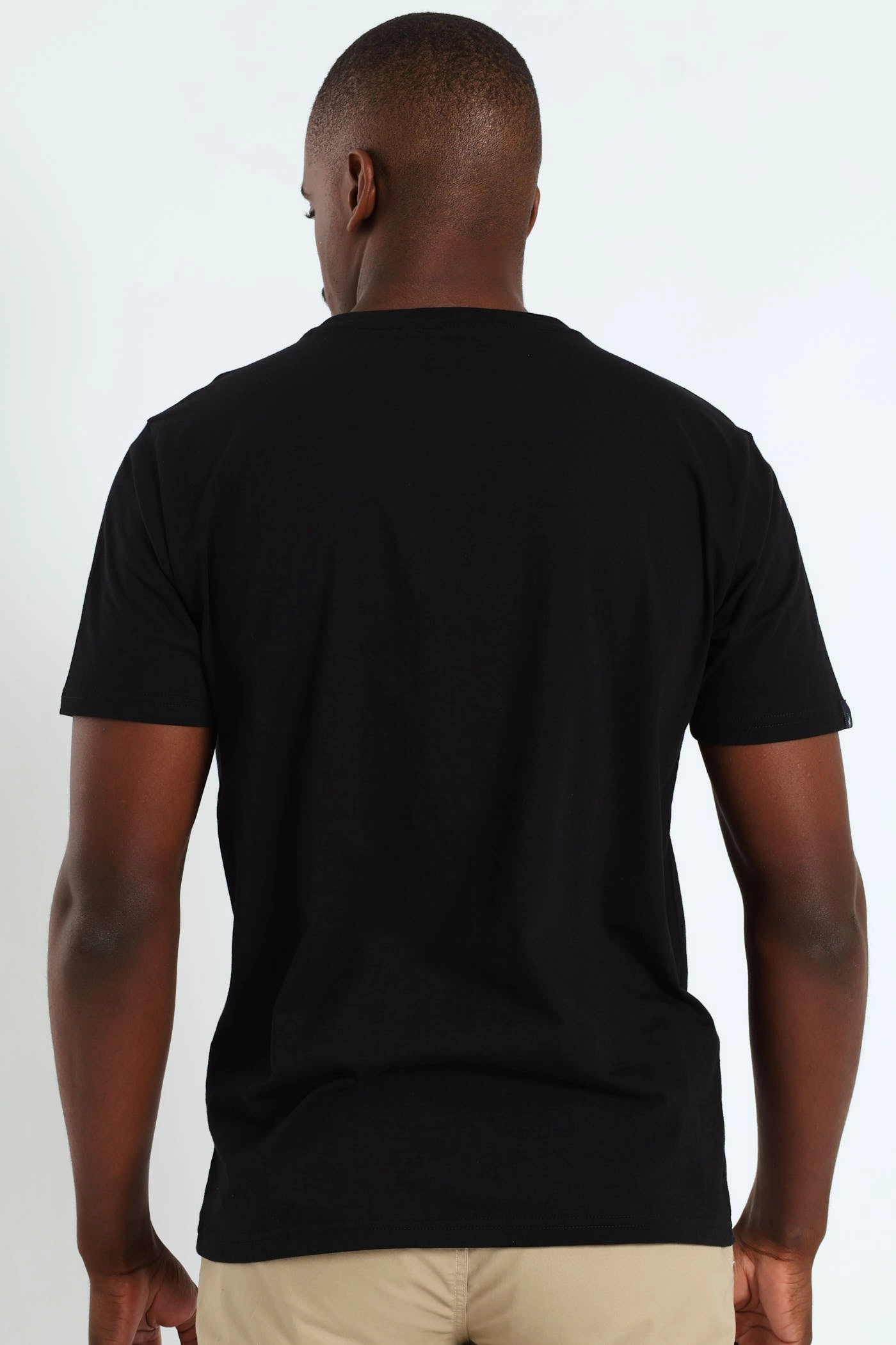 Embroidered Lucus Tee - Black