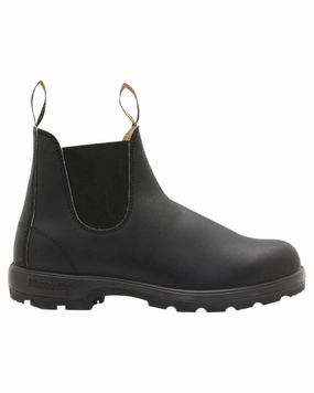 Croc Look Blundstone 558 Voltan Black Leather Chelsea Boots