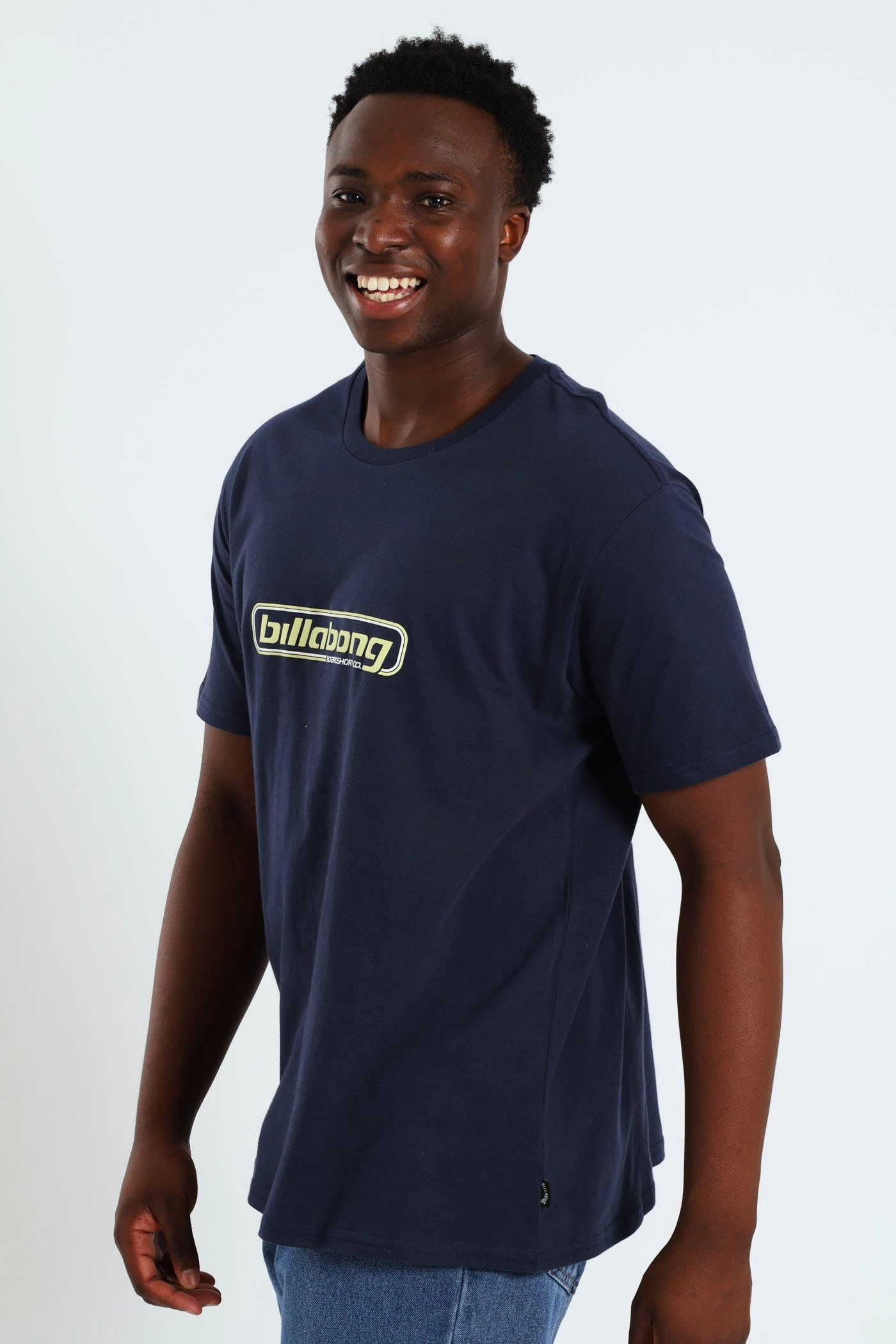 Nuclear Short Sleeve Tee - Navy Soft and Lightweight