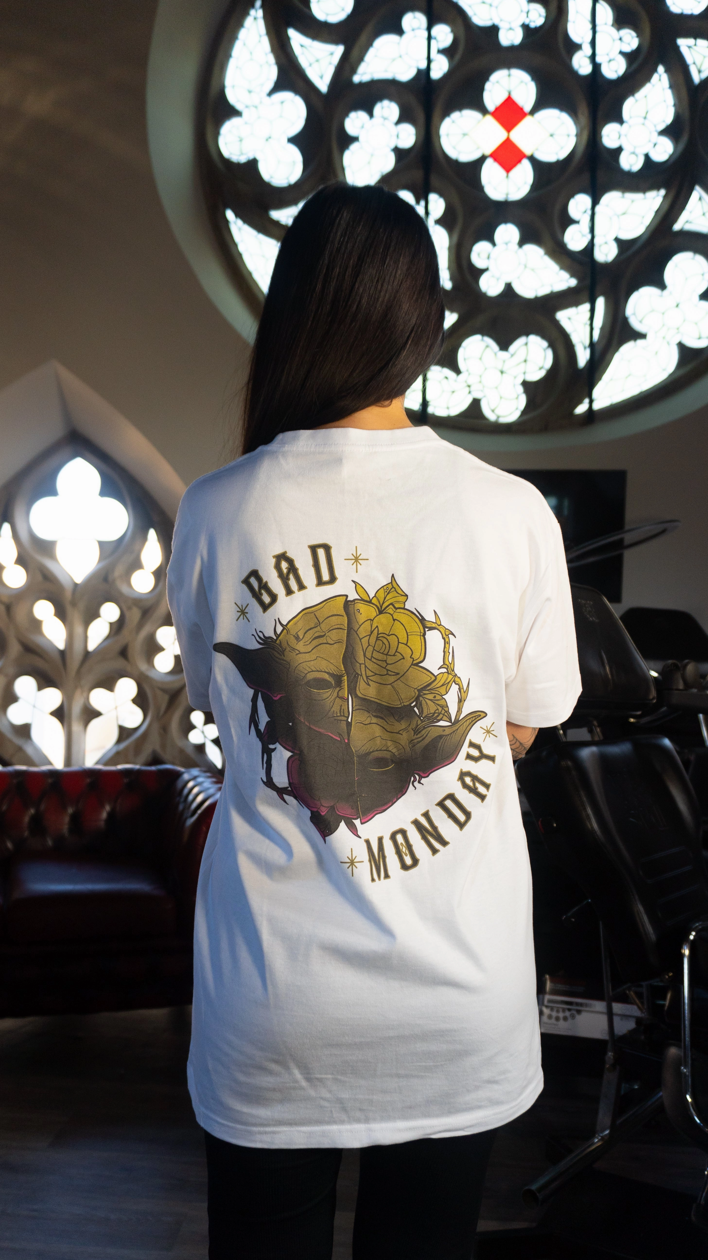 Durable Hem Stitching Fashionable Style Grand Master Tee