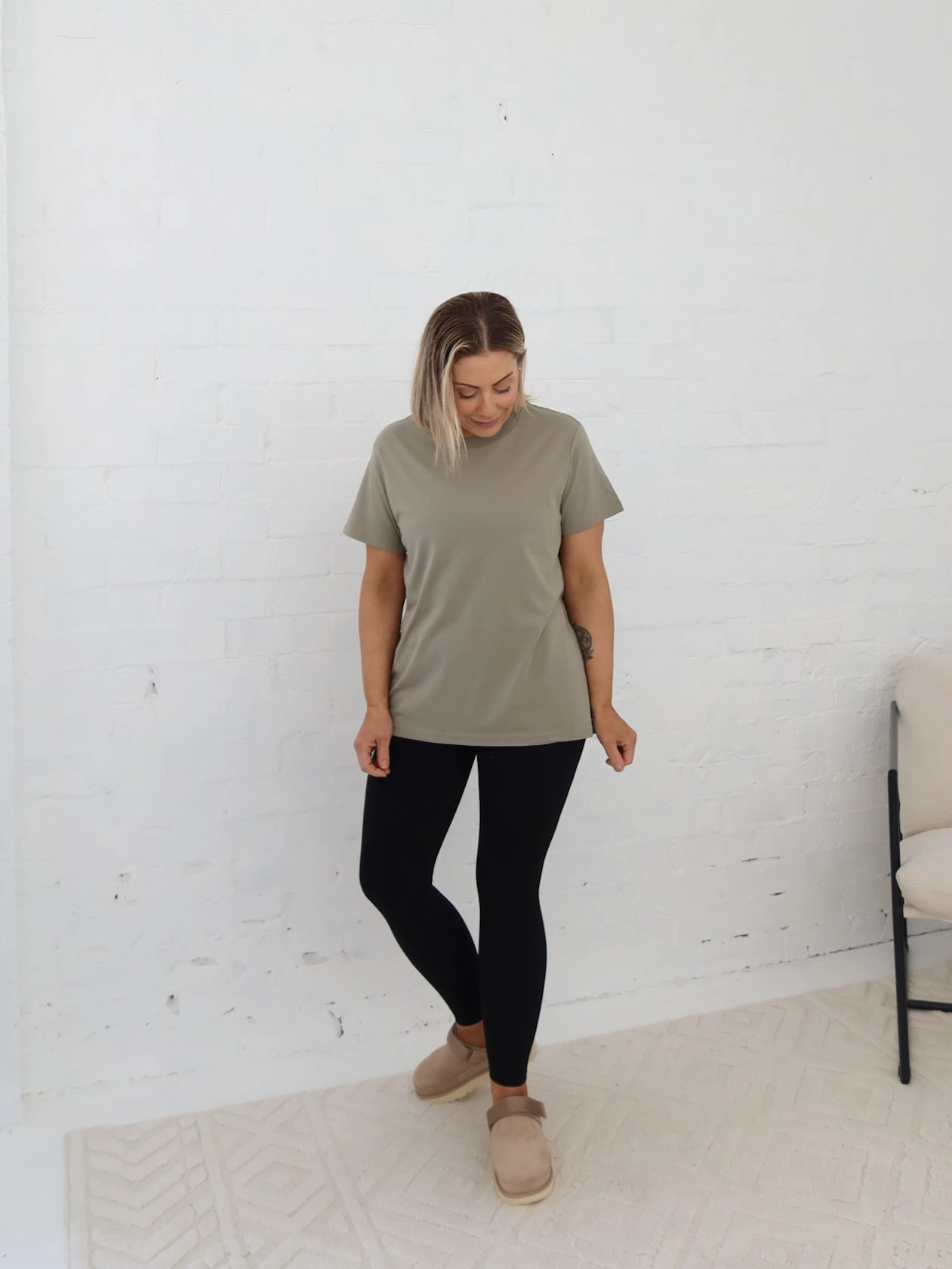 SublimatedPrint Jemima Tee - Eucalyptus