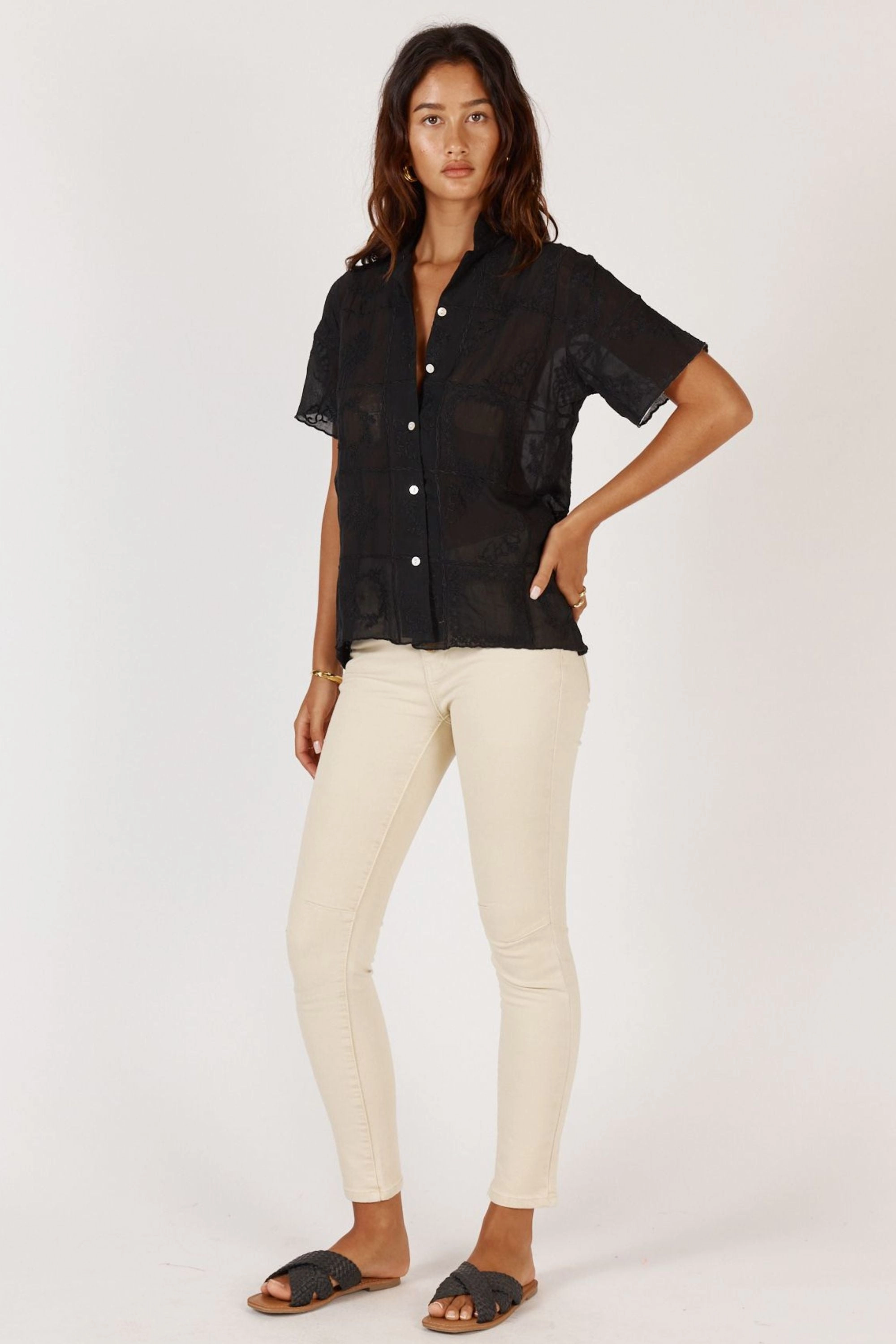 Low Profile Pocket Design Anti Static Treatment FLETCHER SHIRT