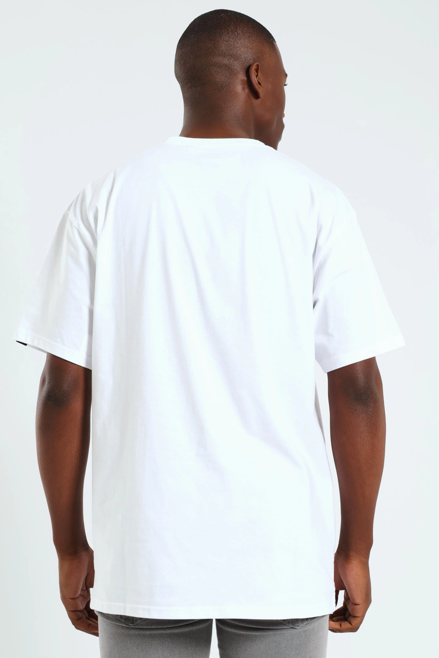 Style 76 White Tee - White adults'