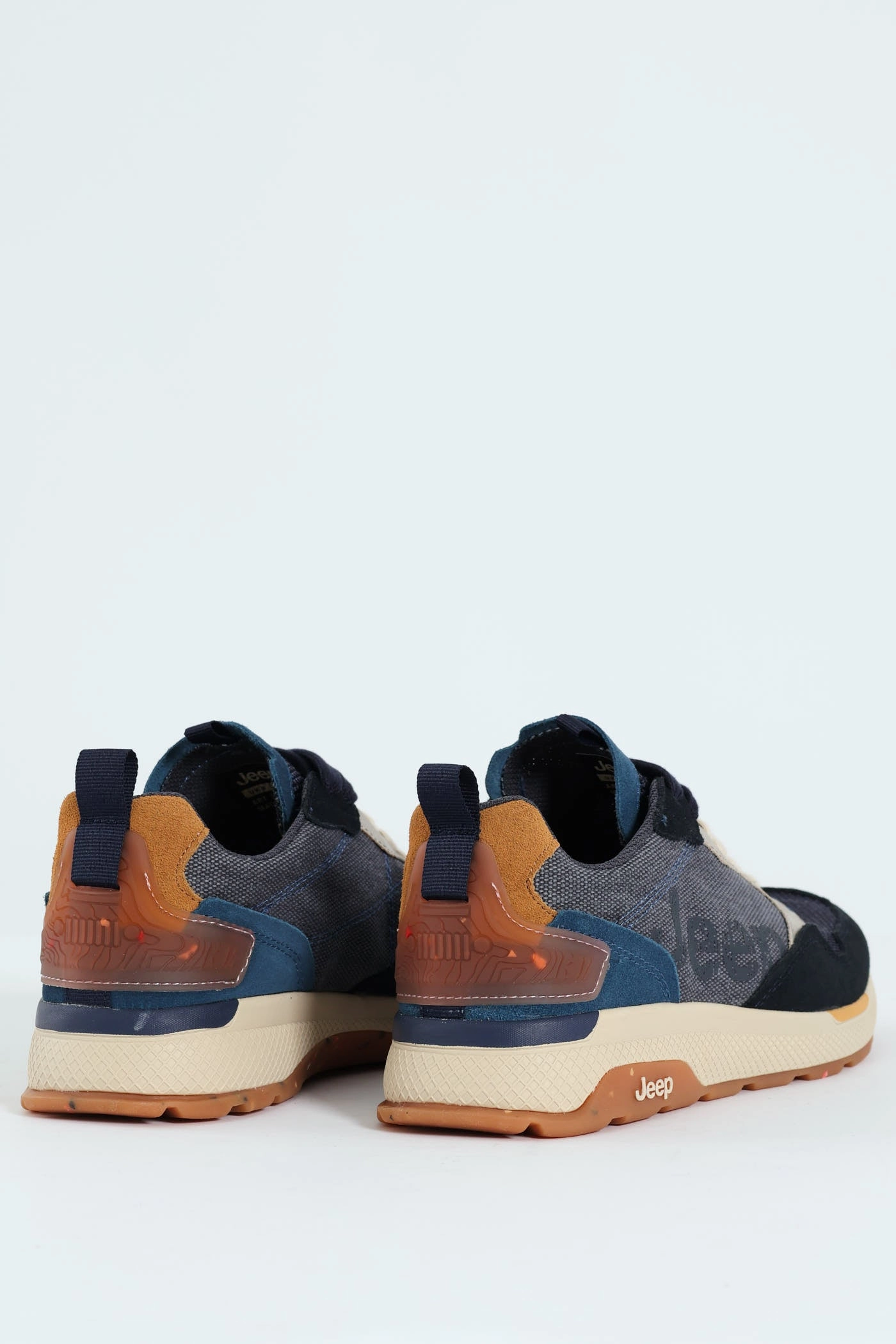 Asymmetric Lacing Ontario Scrambler Sneaker - Navy