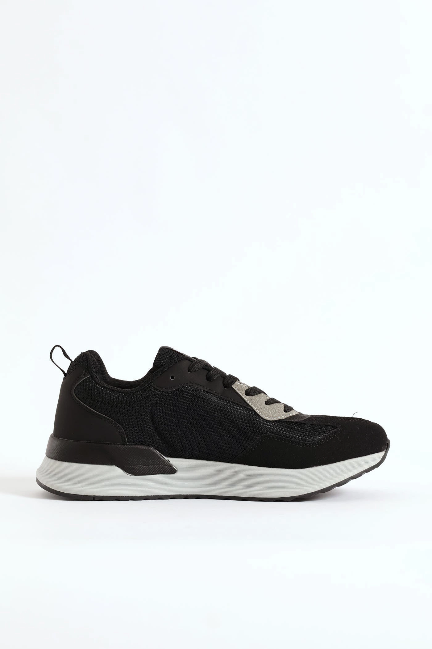 Sock Liner Tech Biodegradable Components Oslo Lace Up Trainer - Black