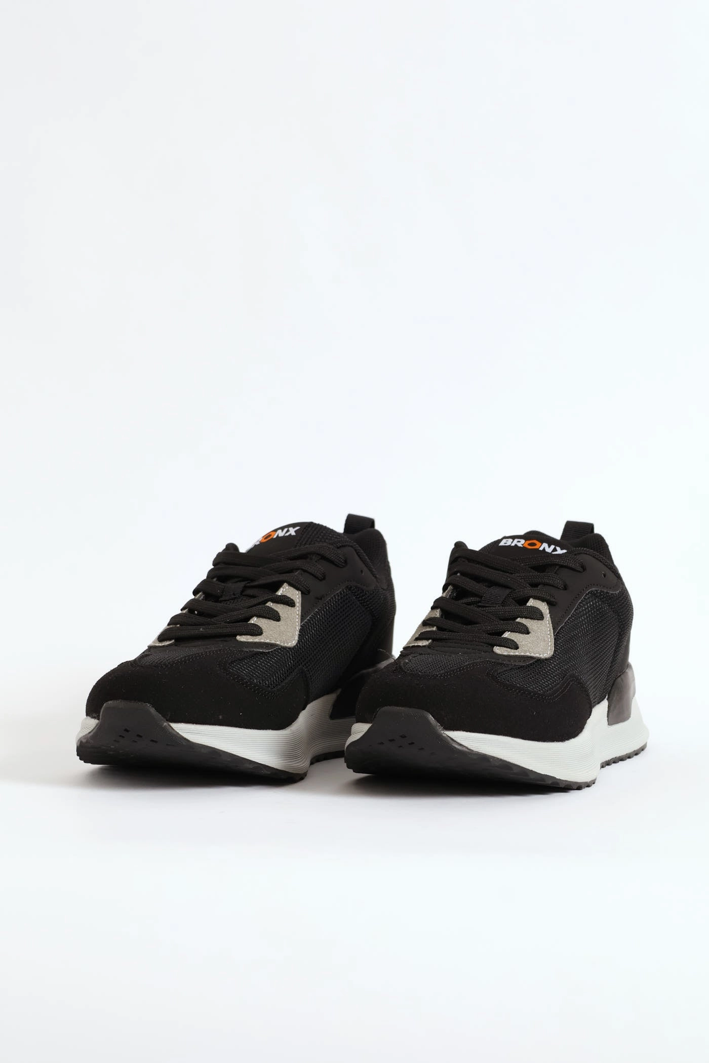 Oslo Lace Up Trainer - Black Comfort Footwear Sneaker Inserts