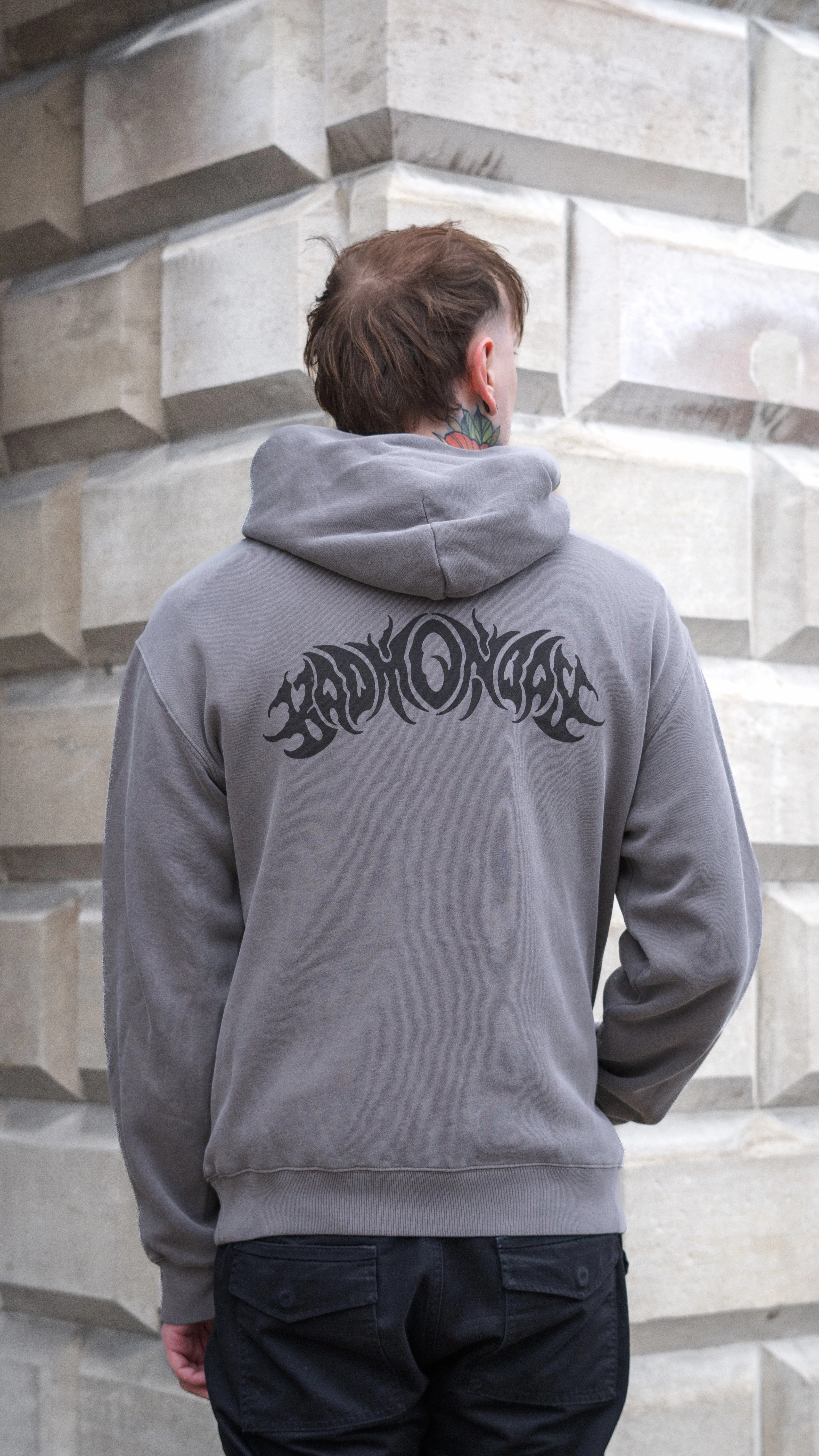 Oversized Surf Logo Hoodie PFC Free Waterproofing Reflective Detailing