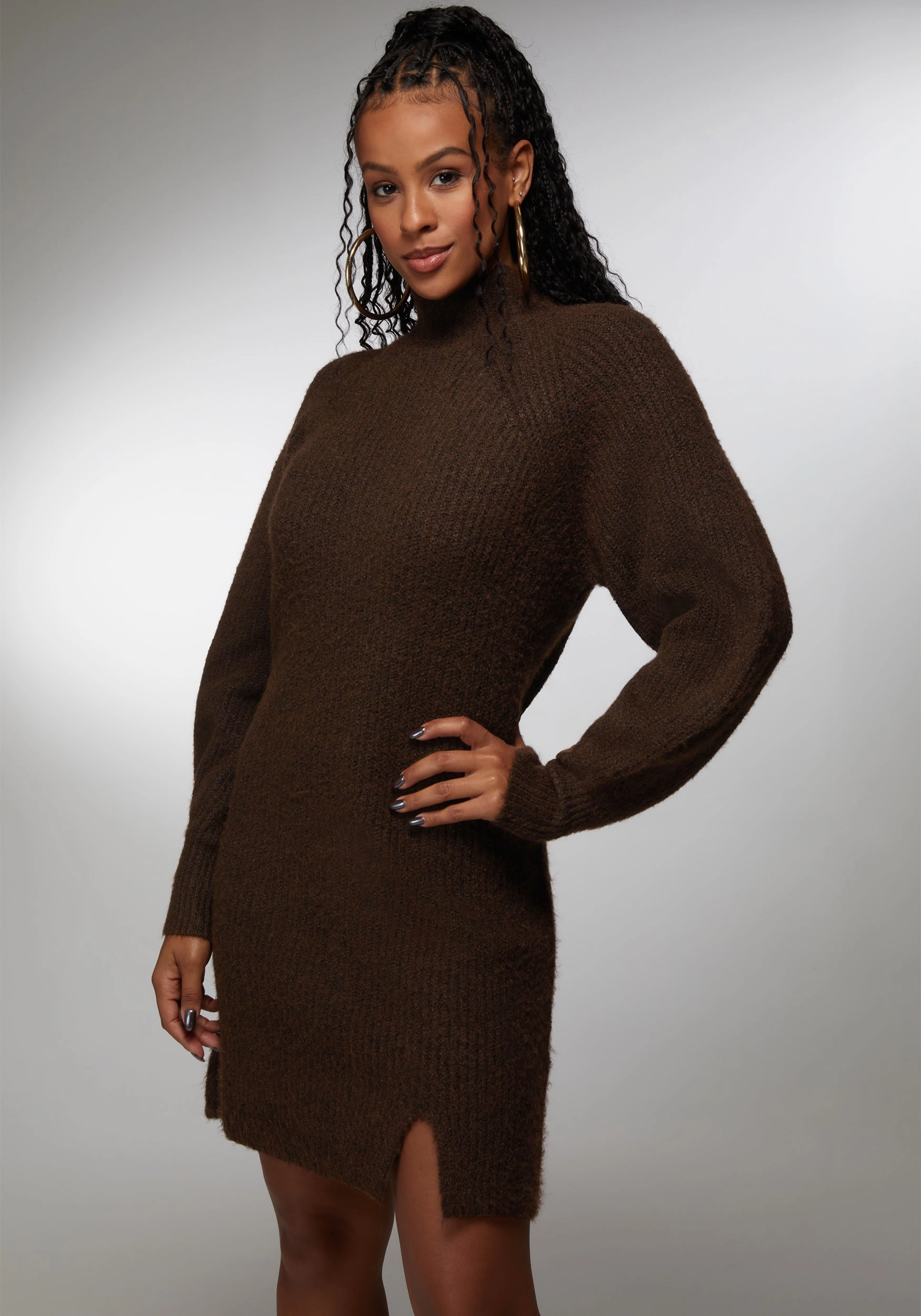 Oversized Sweater Dress Multi Season Wardrobe-Staple