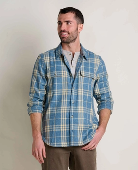 Smooth Stitch Pattern Ranchero Long Sleeve Shirt