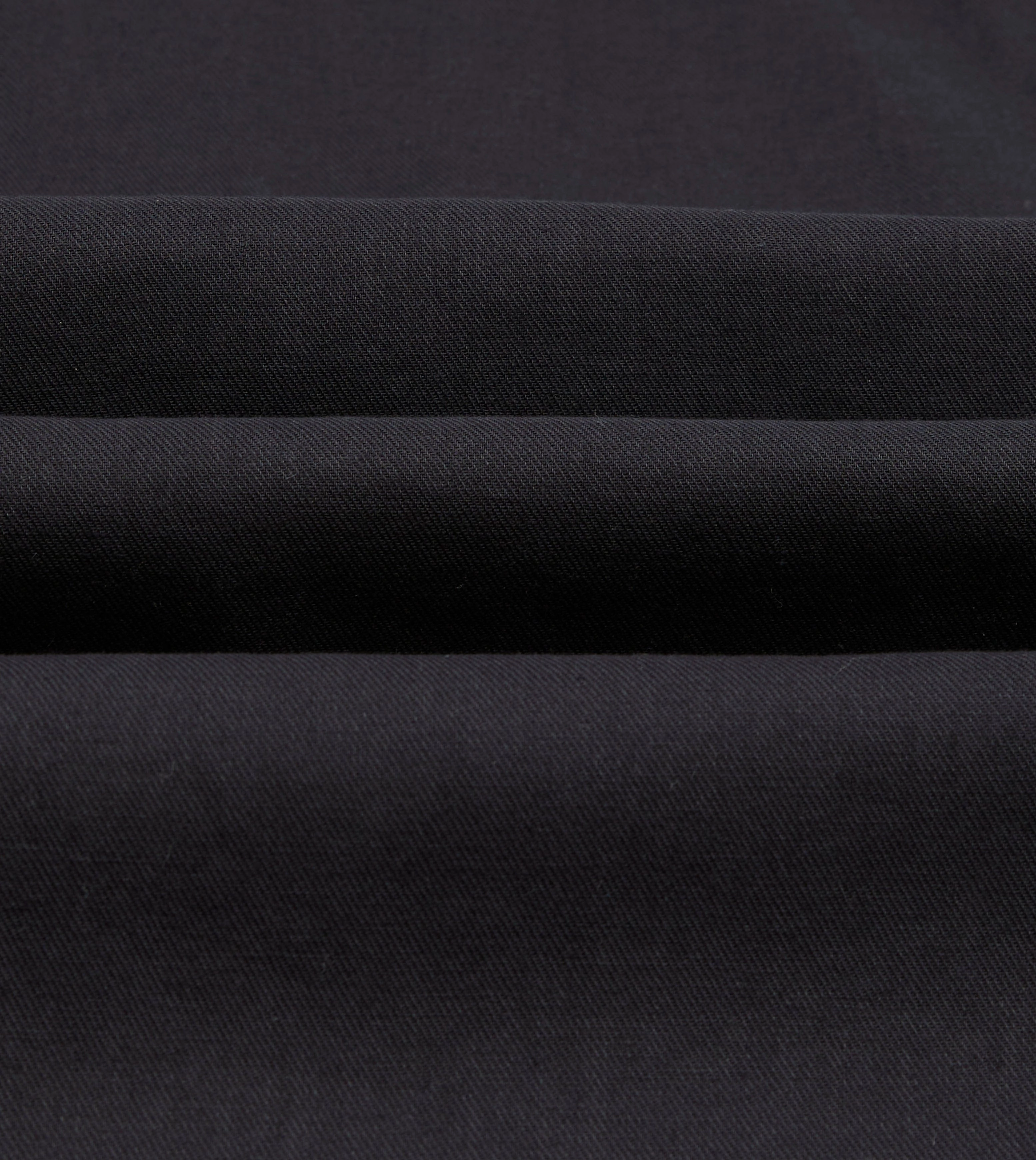 Big Yank '1920' Indigo Cotton-Linen Twill Flyer Shirt Vibrant Hue