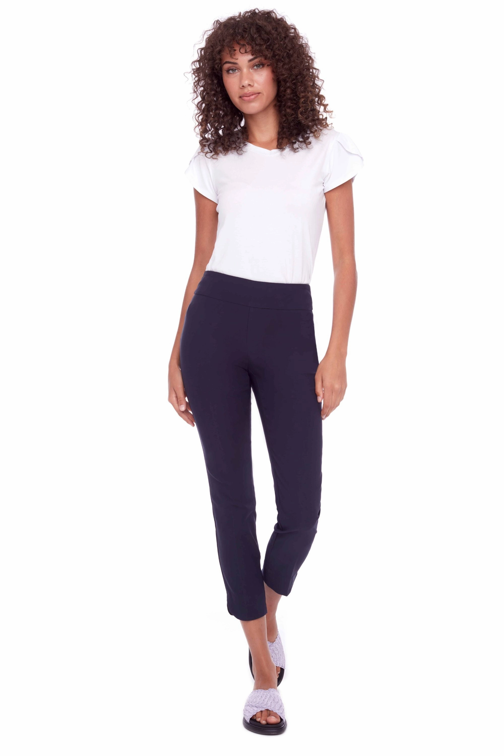 PETAL SLIT TECHNO PANT - 65027UP Minimal Vibe
