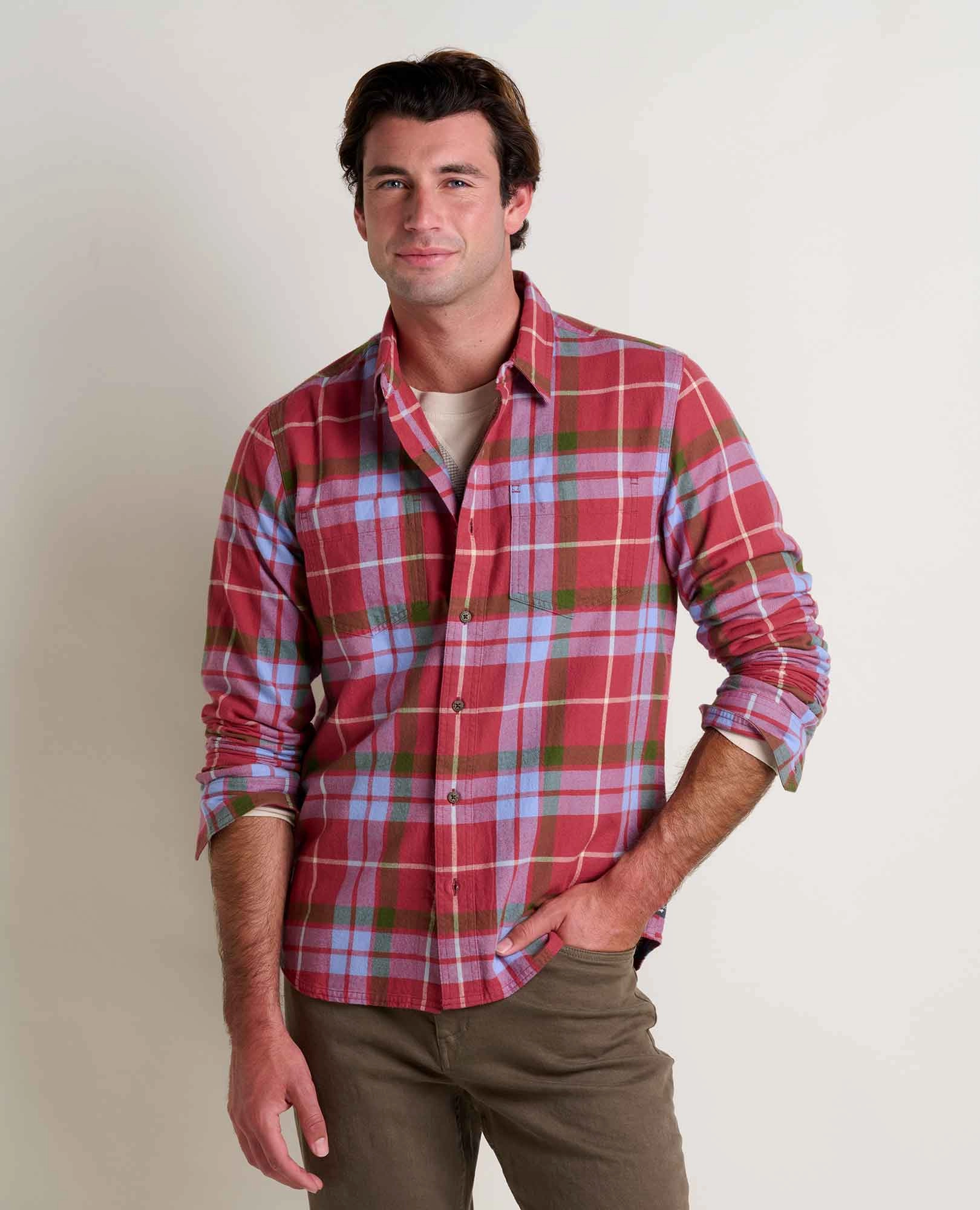 Statement Maker Anti Pilling Treatment Pinevale Long Sleeve Shirt