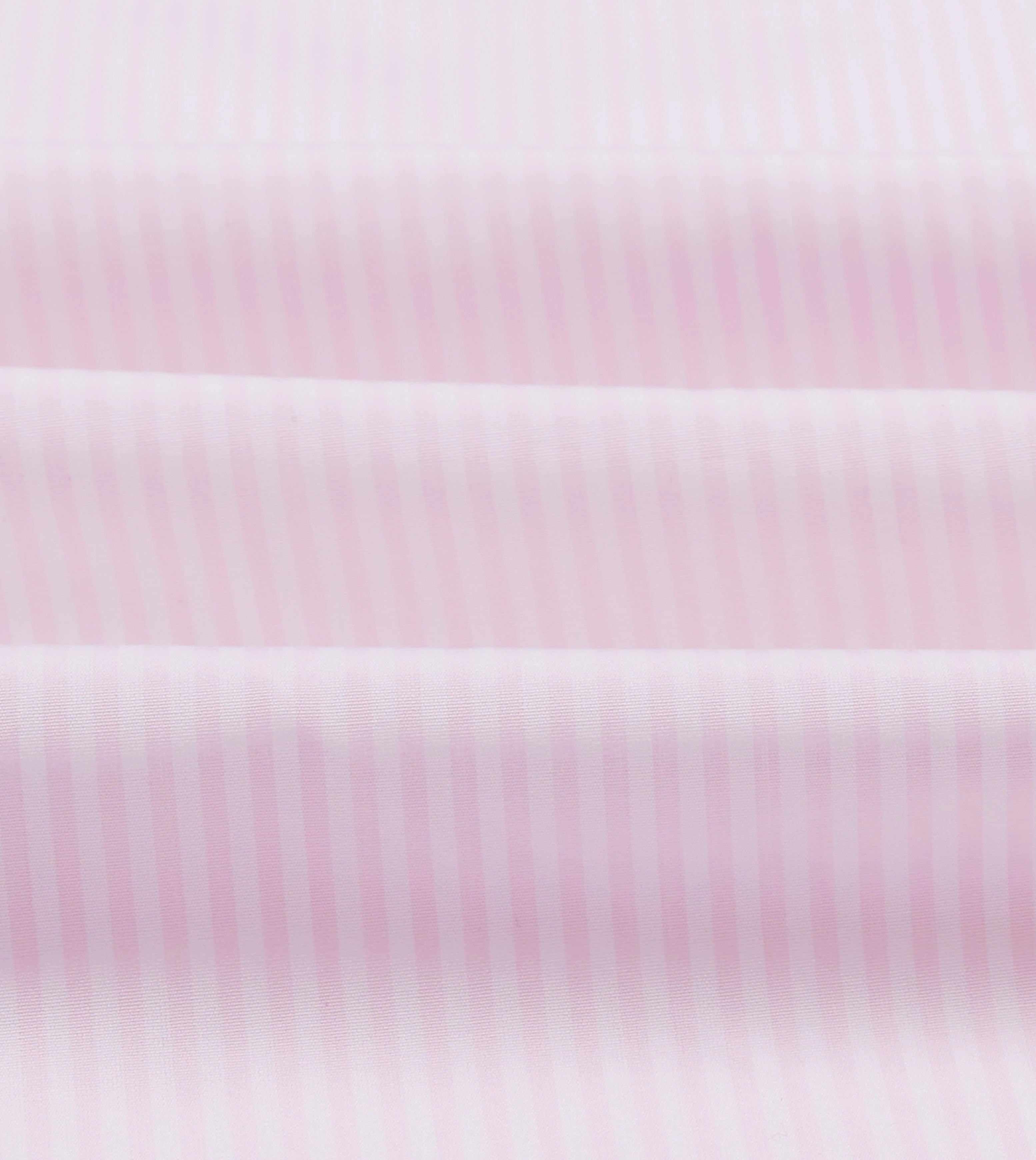 Casual Hangout Pink Narrow Stripe Cotton Poplin Button-Down Shirt