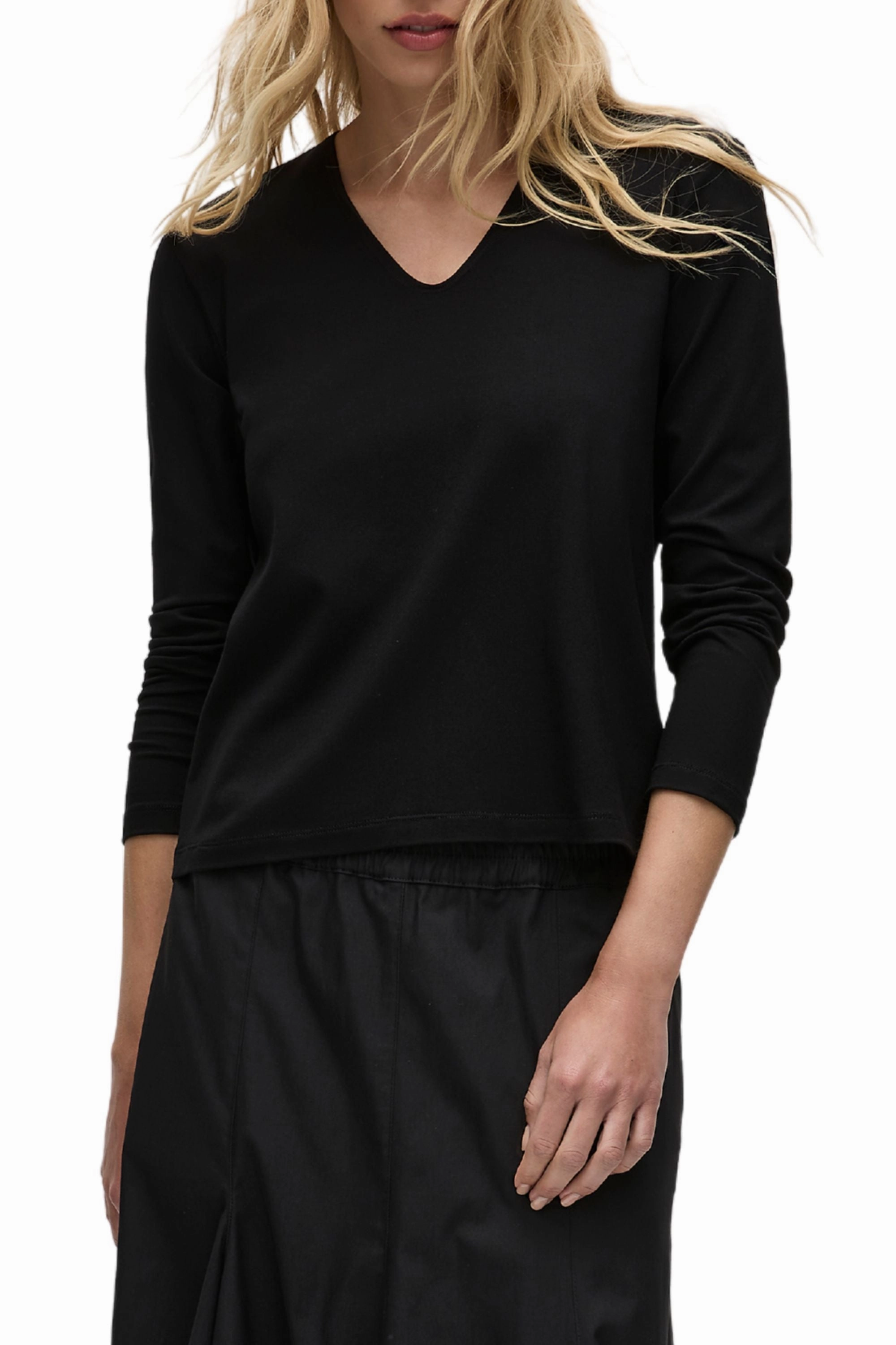 UltraLightweight V NECK TOP - F017785
