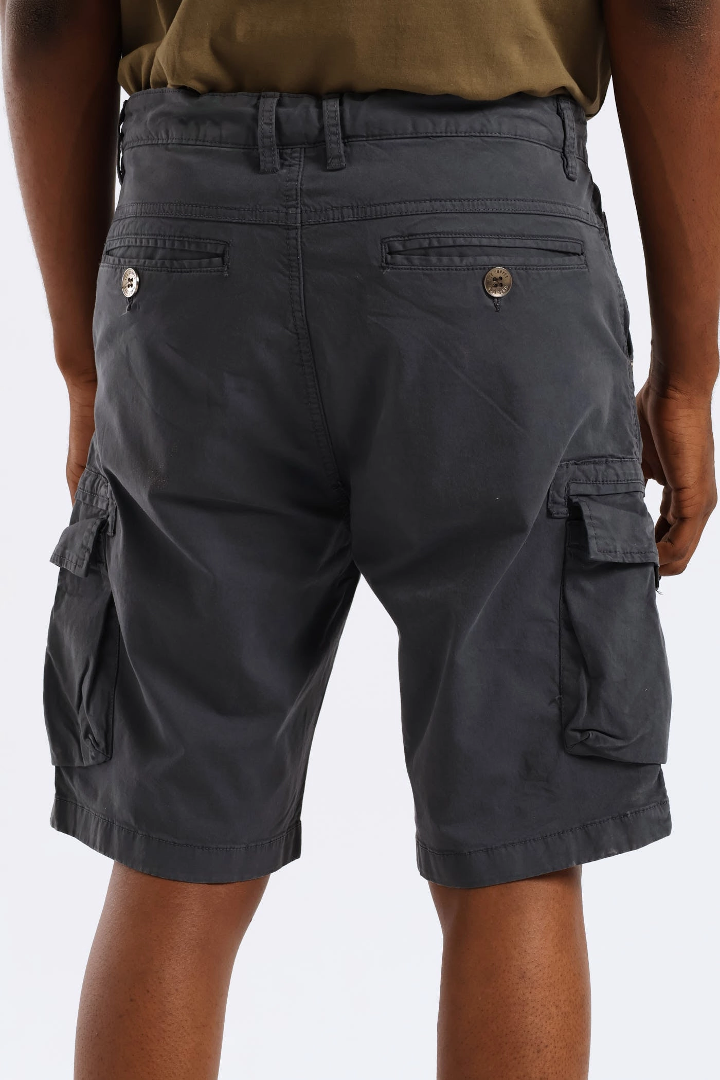 Relax Fit Classic Vibe Playful Style Ansel Shorts - Charcoal