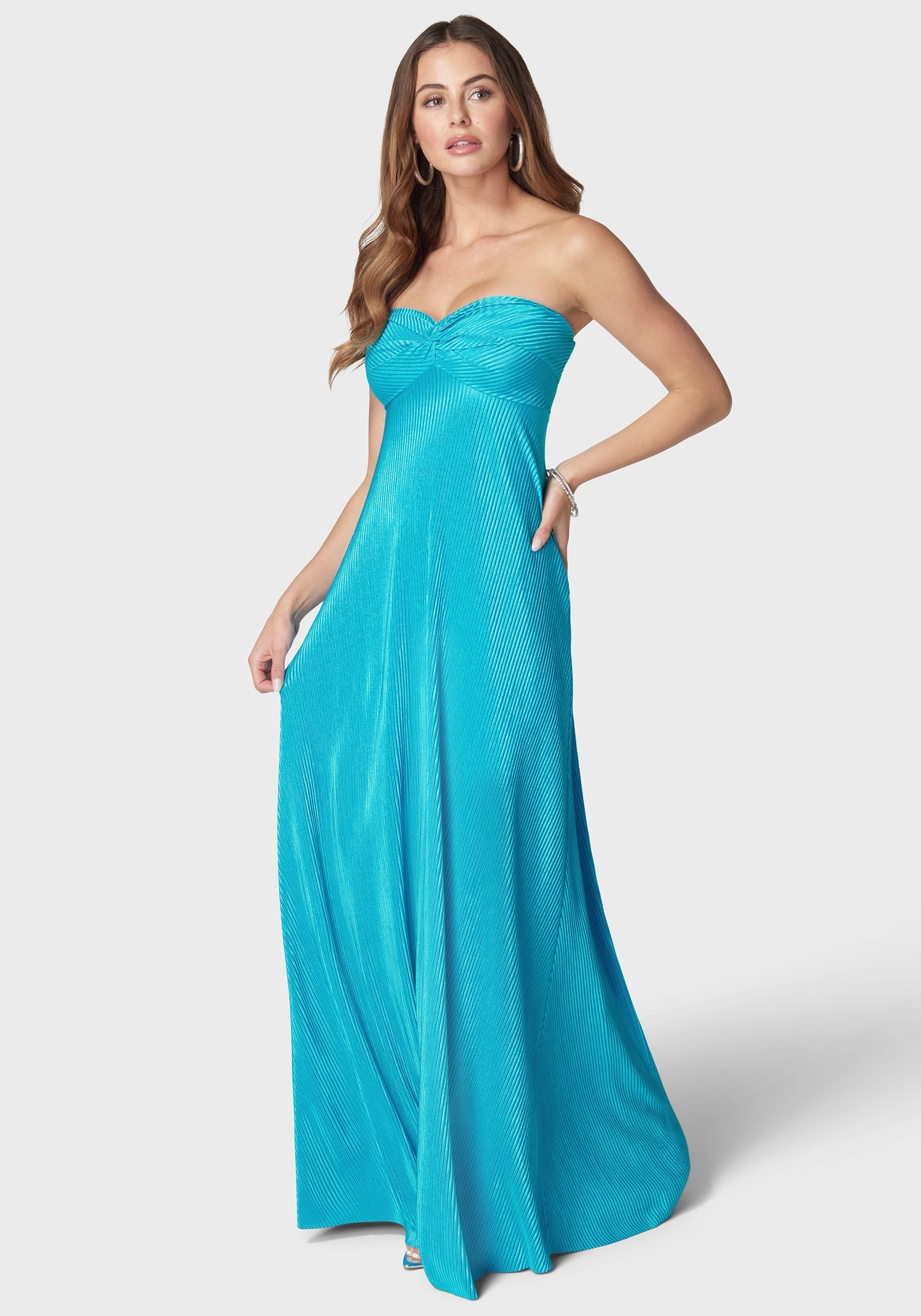 Plisse Empire Maxi Lazy Pick