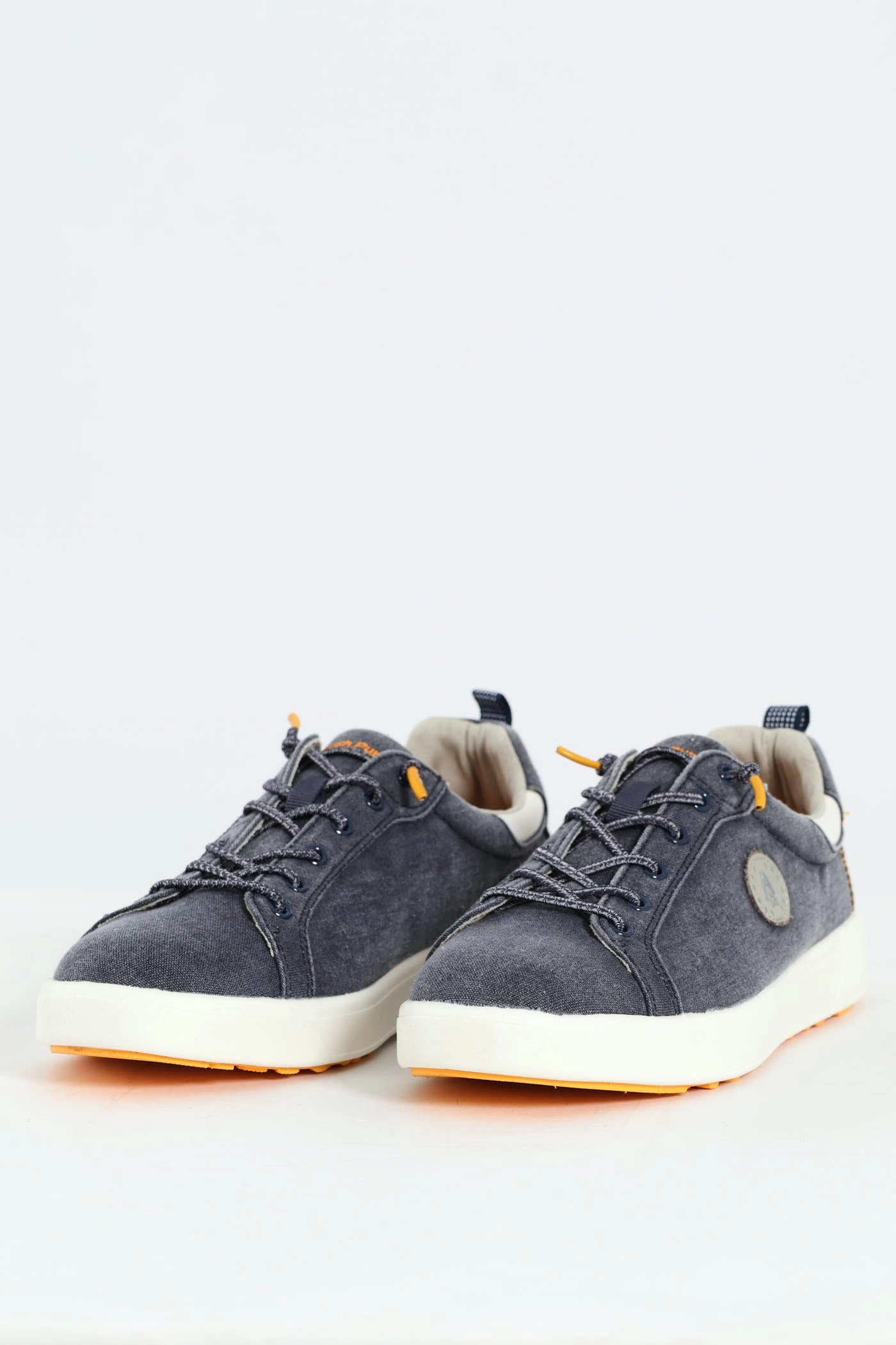 Atlas Comfort Canvas Sneaker - Navy Sole Tech Flow Structure
