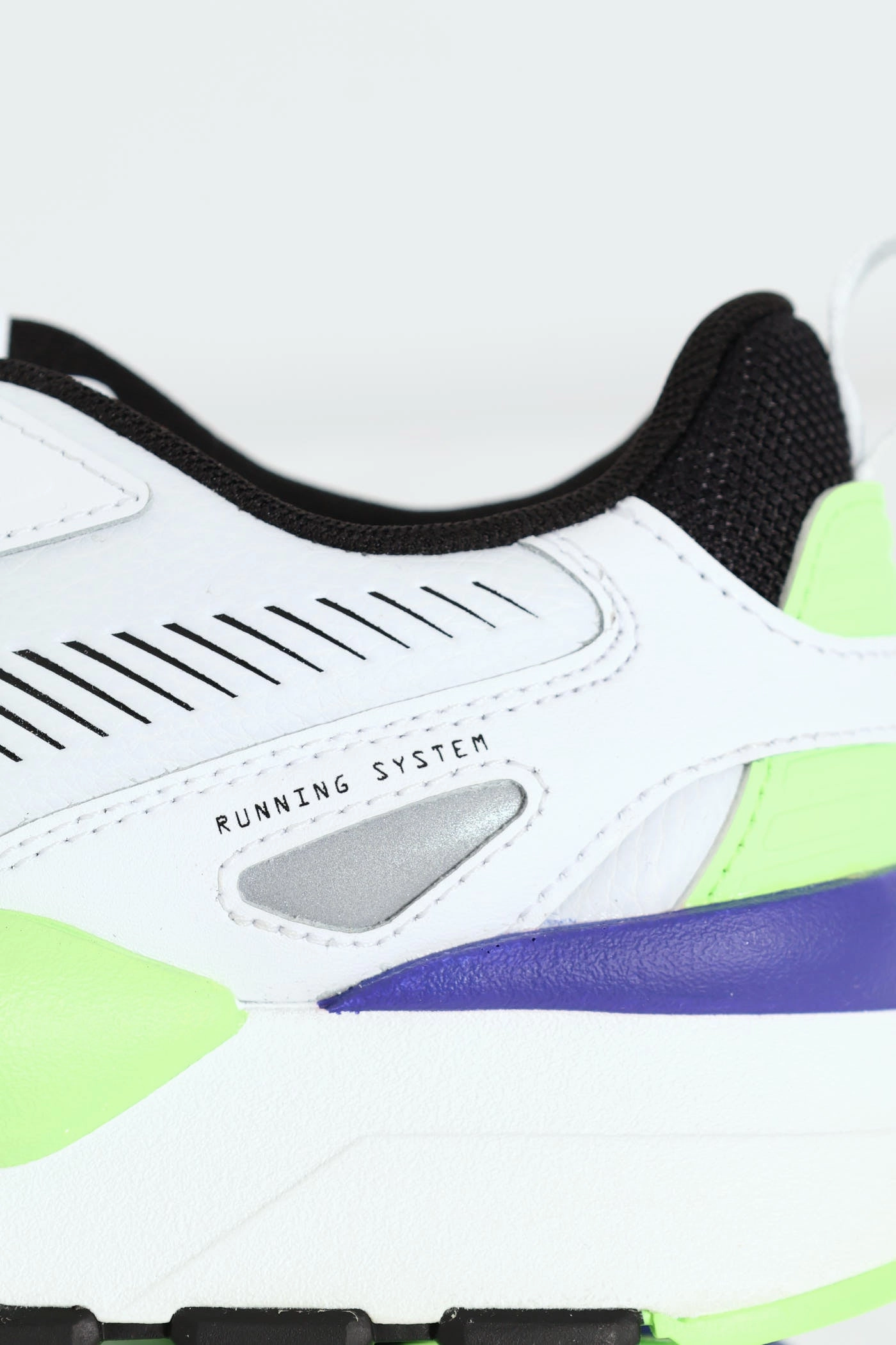 All-day arch support Clean Stitching RS 3.0 Synth Pop Sneaker - White