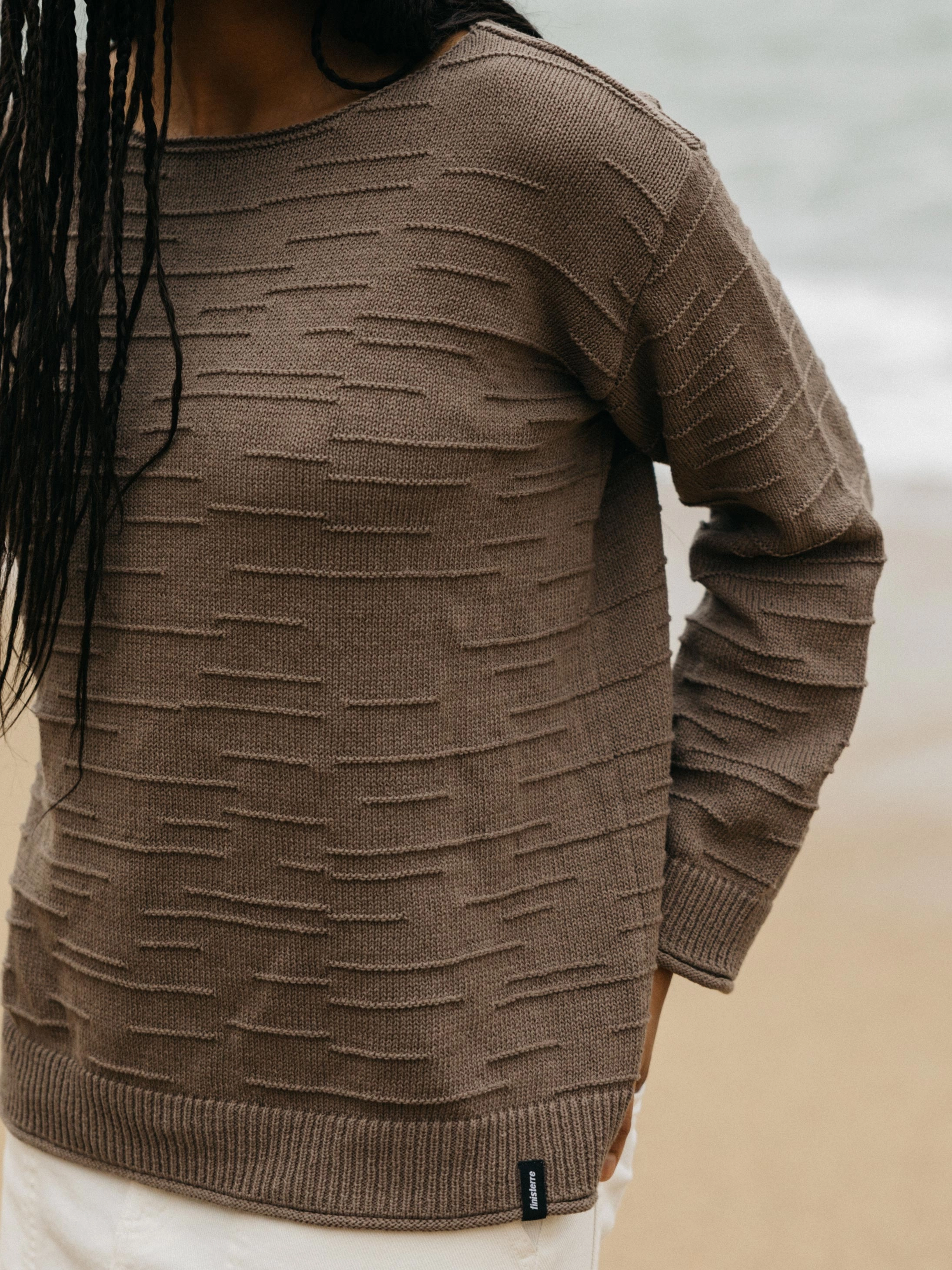 Women's Travean Textured Knit Jumper Light Warmth Anti Pilling Finish