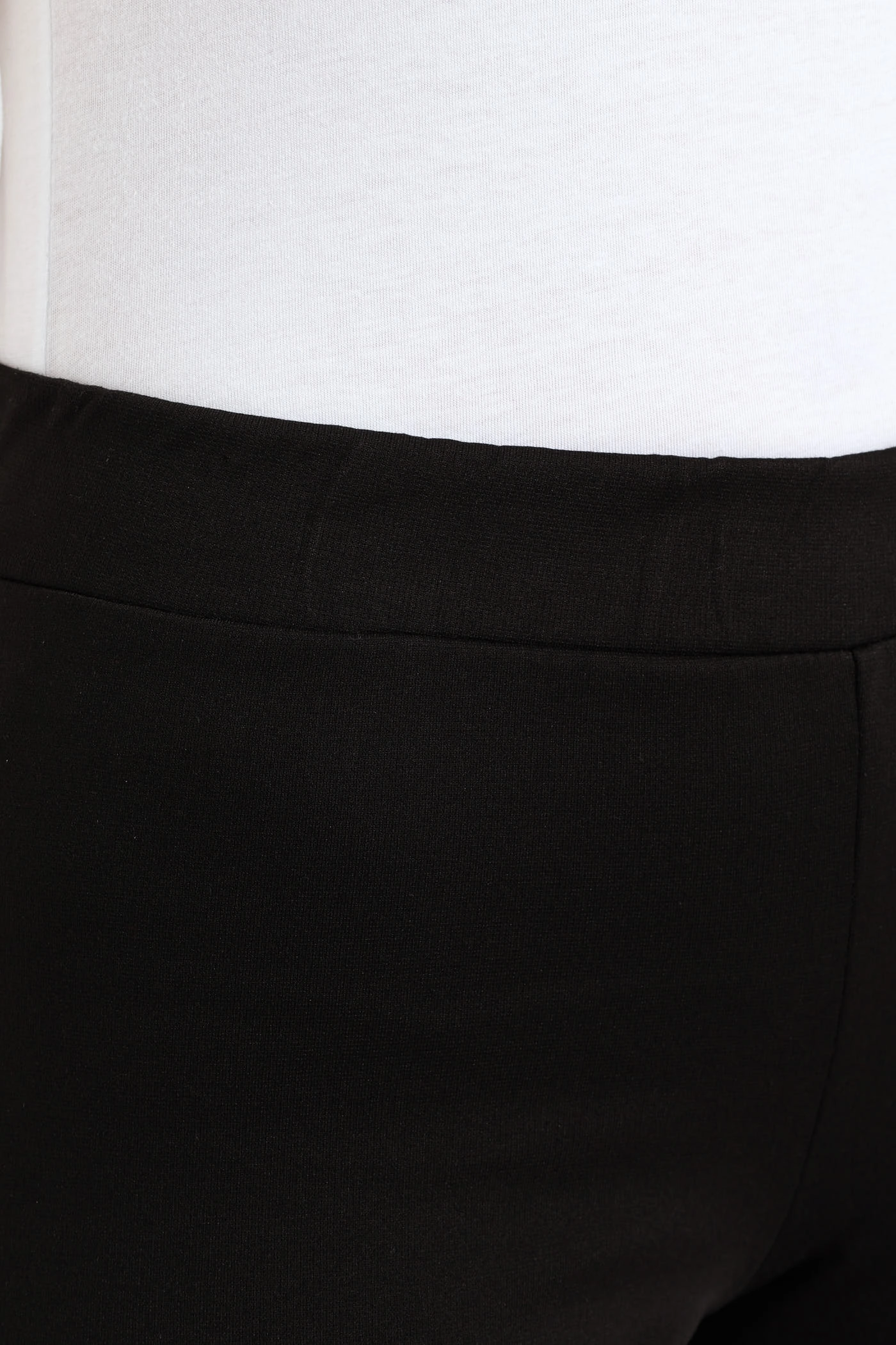 Perfect Length Ponte Fitted Skinny Pant - Black