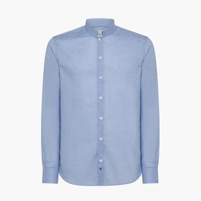 Comfortable and stylish Quality Comfort Conrad shirt in Voile Cotton Melange