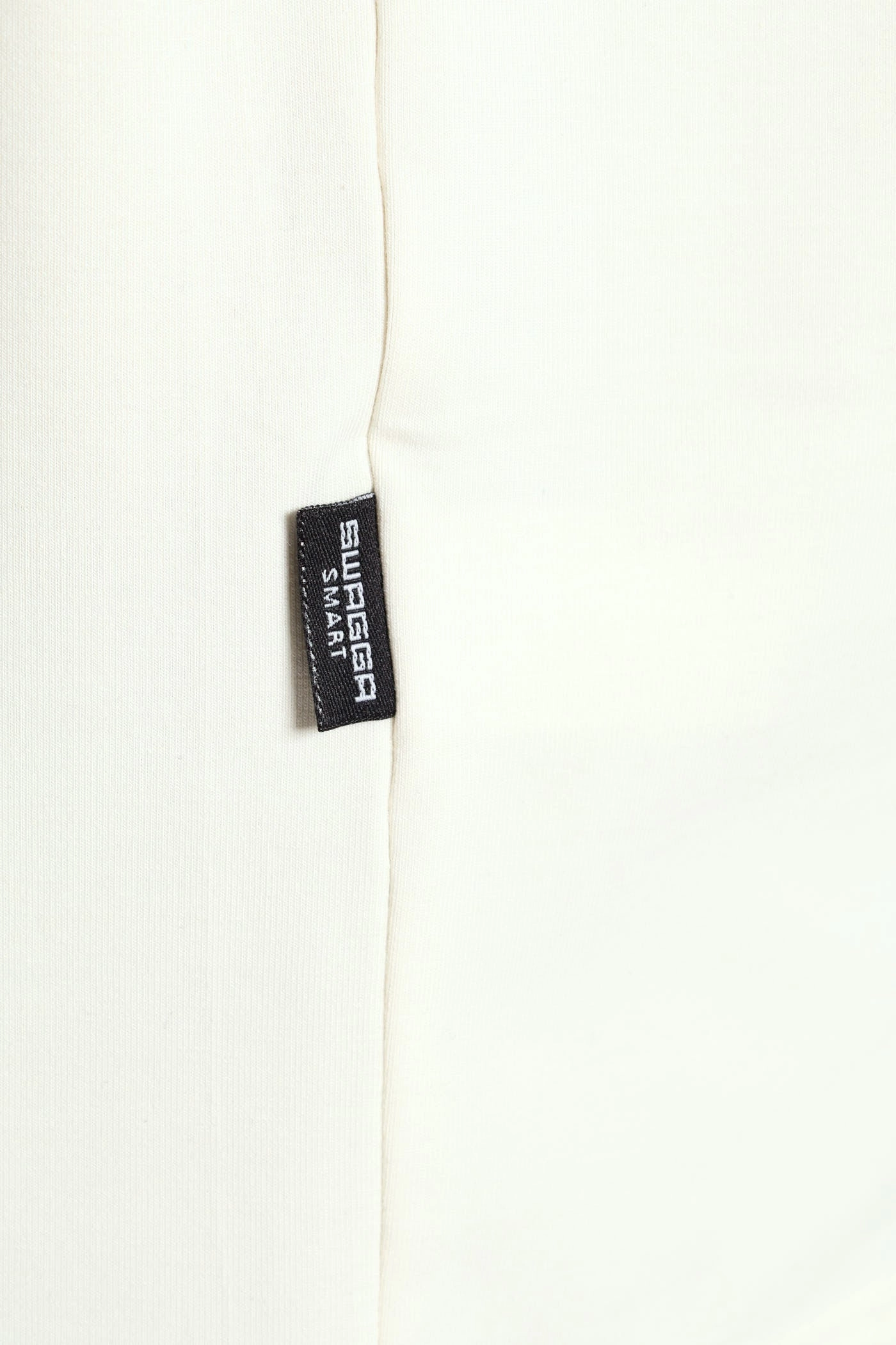 Non Toxic Materials Flexible Wear Long Sleeve Rollneck Tee - Cream