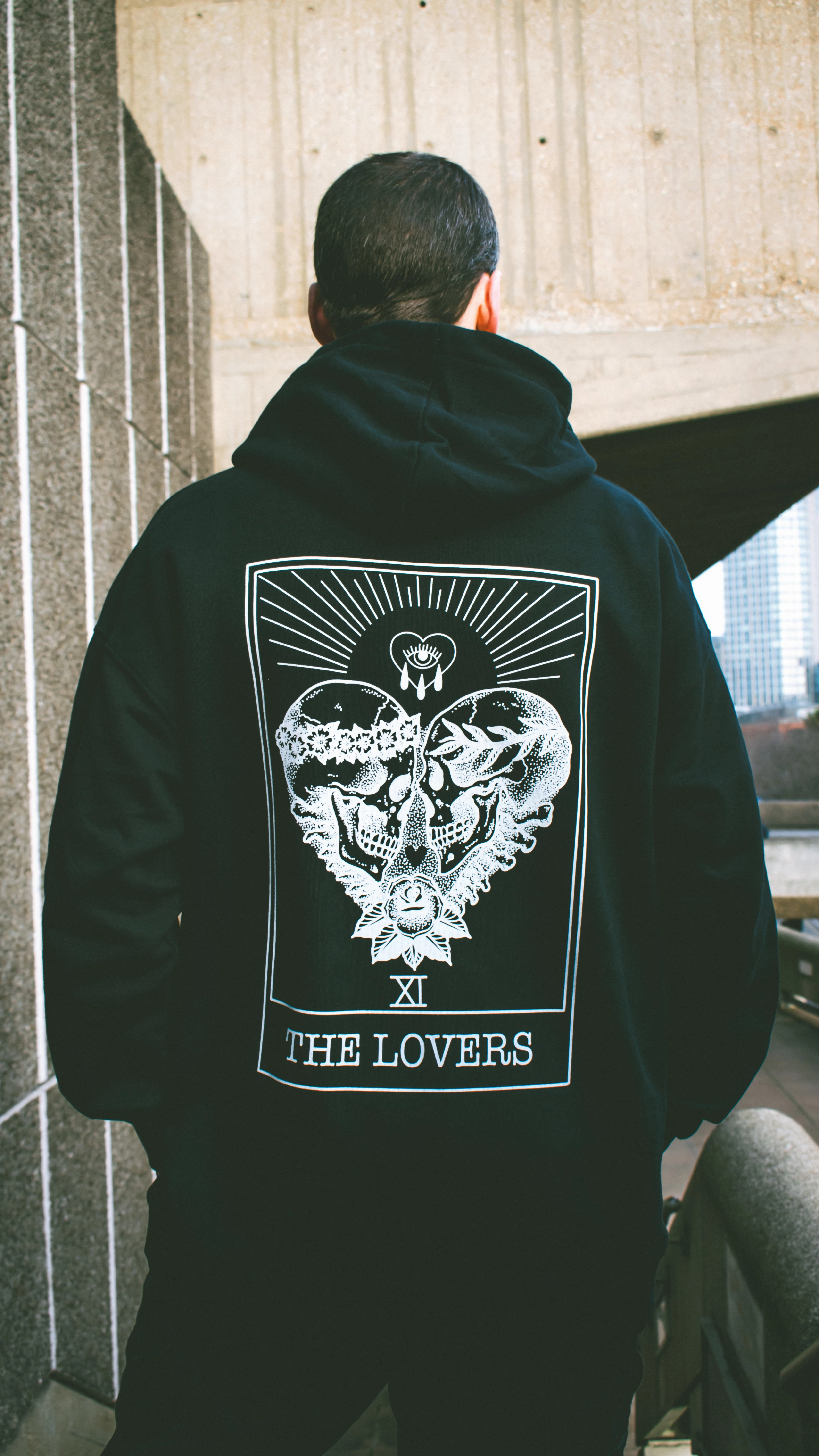 The Lovers Hoodie HypoallergenicInnerLayer