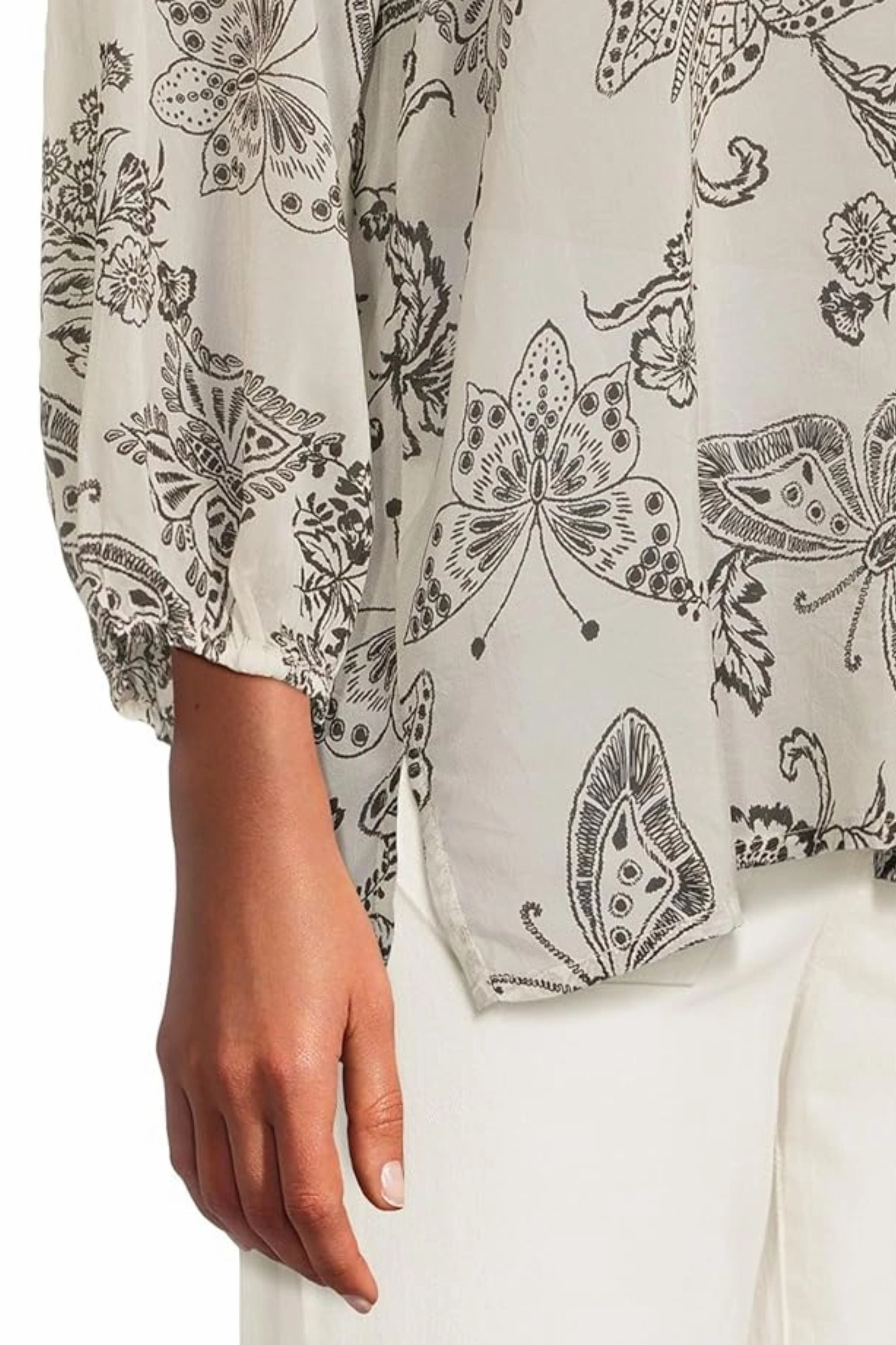 Moisture wicking Temperature control ARLO BLOUSE - C16125-4