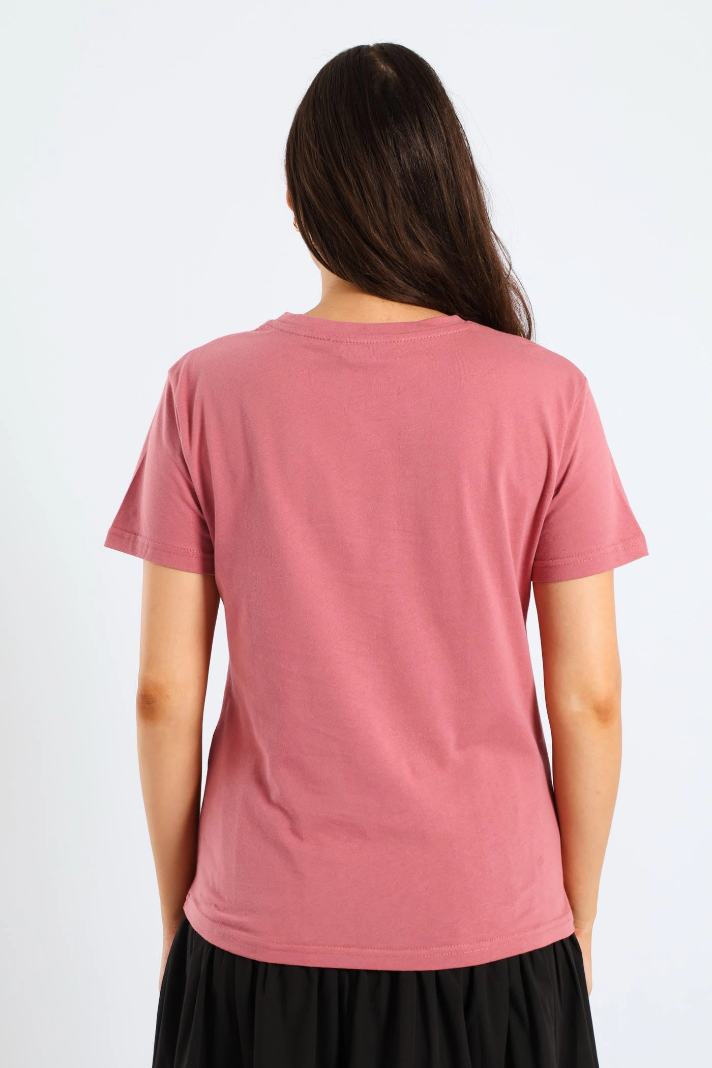 Paris Amour Eiffel Tower Frame Foil Regular Tee - Deco Rose All Purpose Casual Cut Comfortable Look