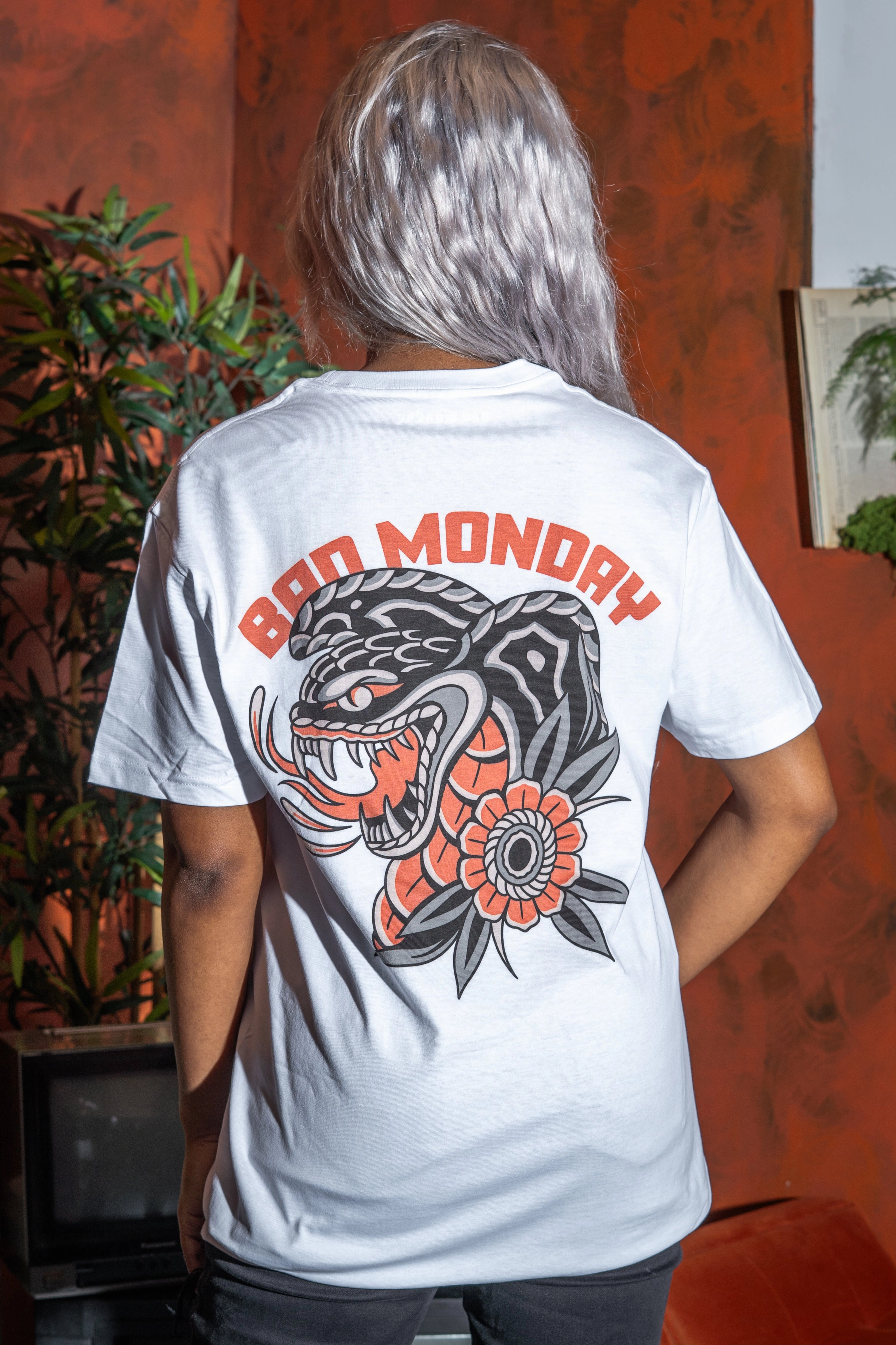 Throwback Snake Tee AllDay Comfort Design AbrasionResistant Fabric