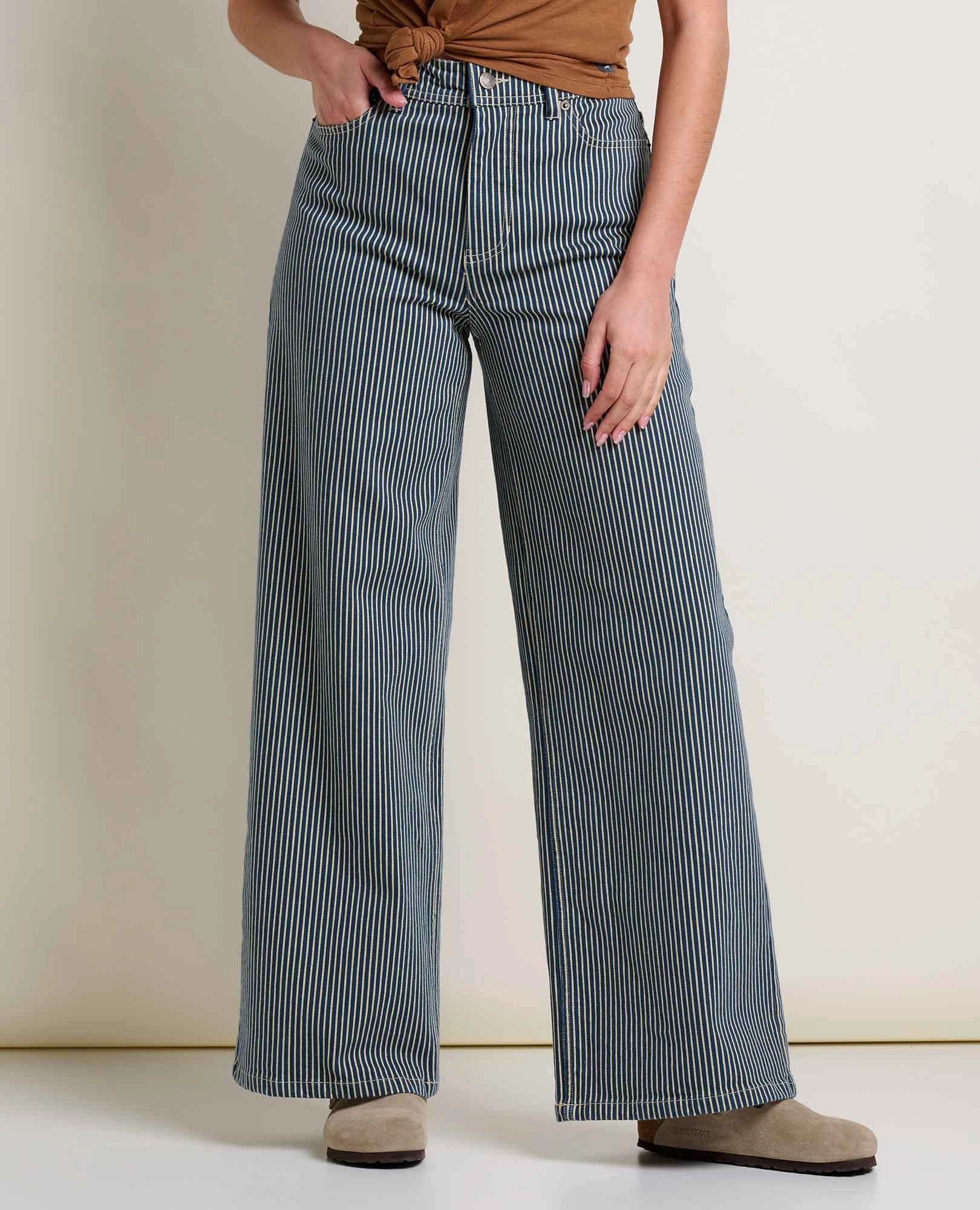 Slim Look Balsam Wide Leg Pant