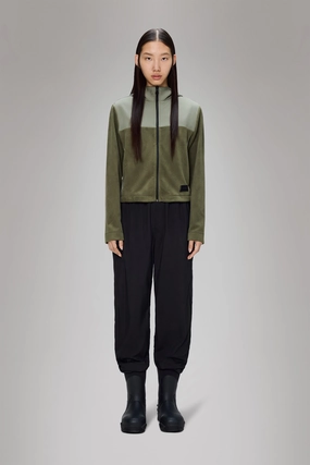 Oversized Silhouette Quilted Lining Sintra Fleece Reverse W Jacket