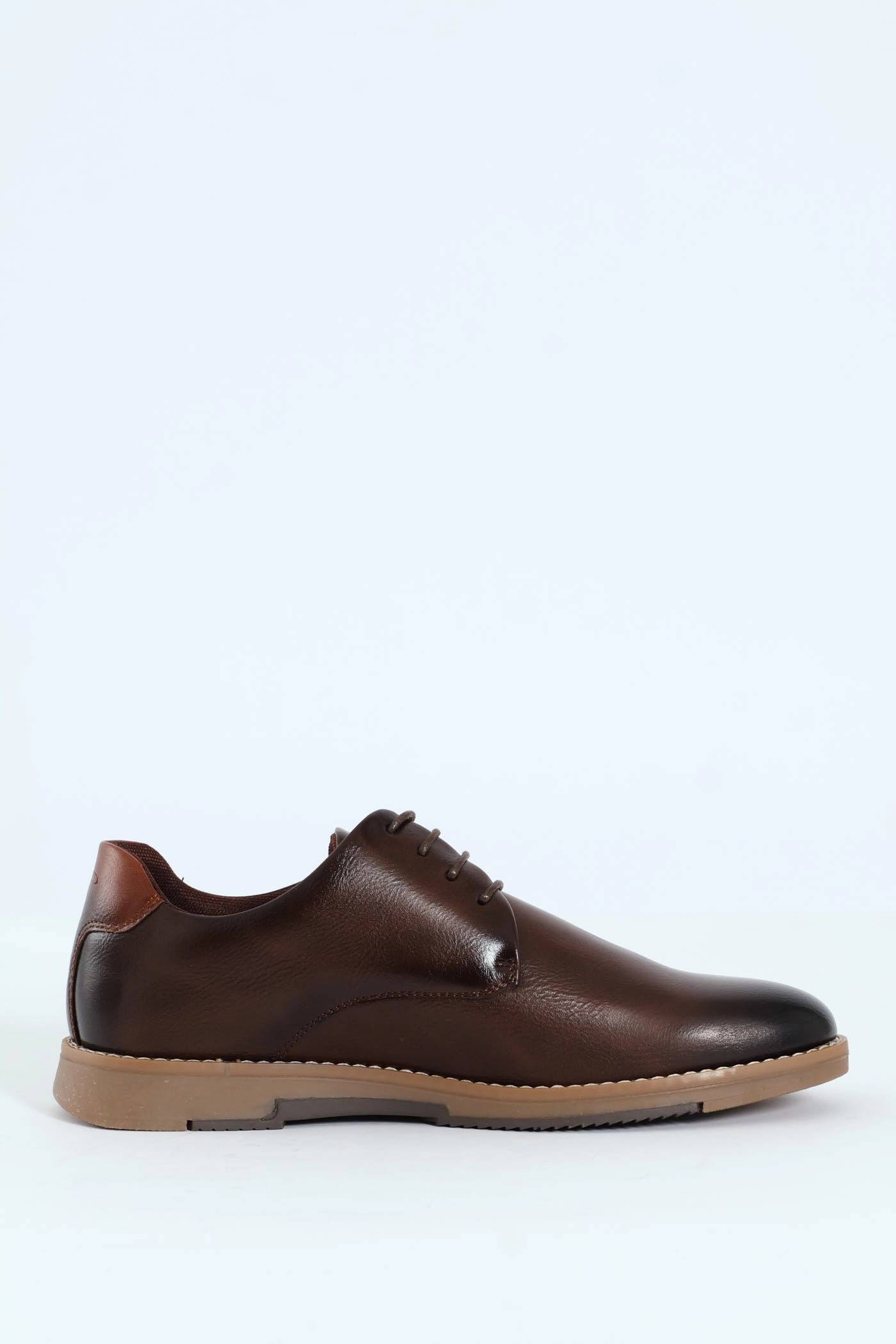 Neutral palette Anti Skid Smart Casual Derby Shoe - Brown