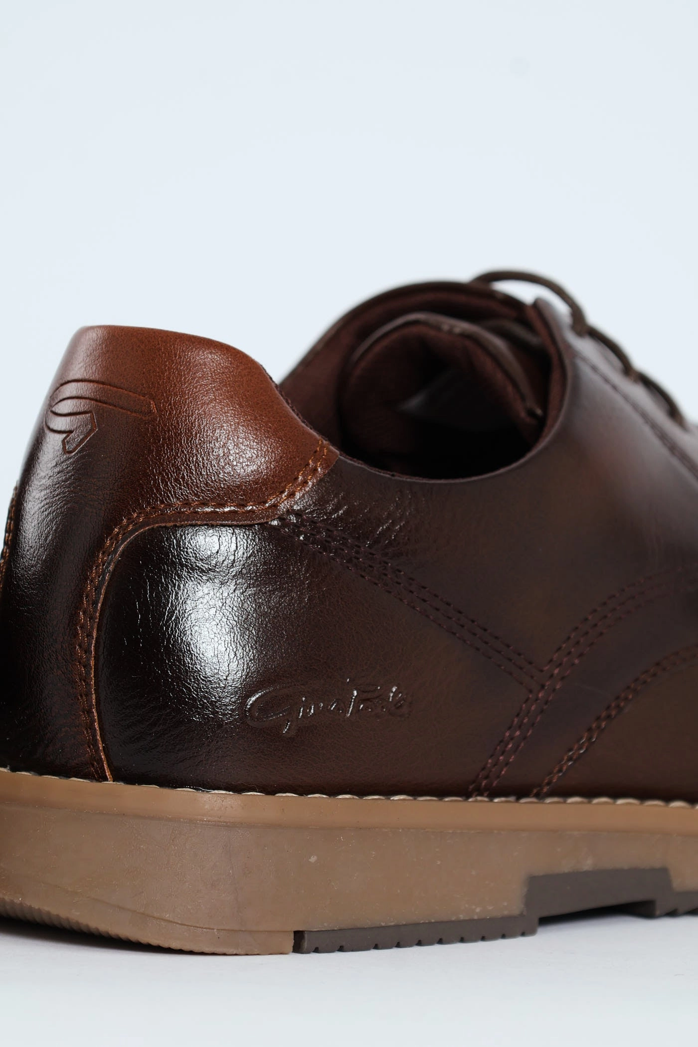 Smart Casual Derby Shoe - Brown Work Appearance