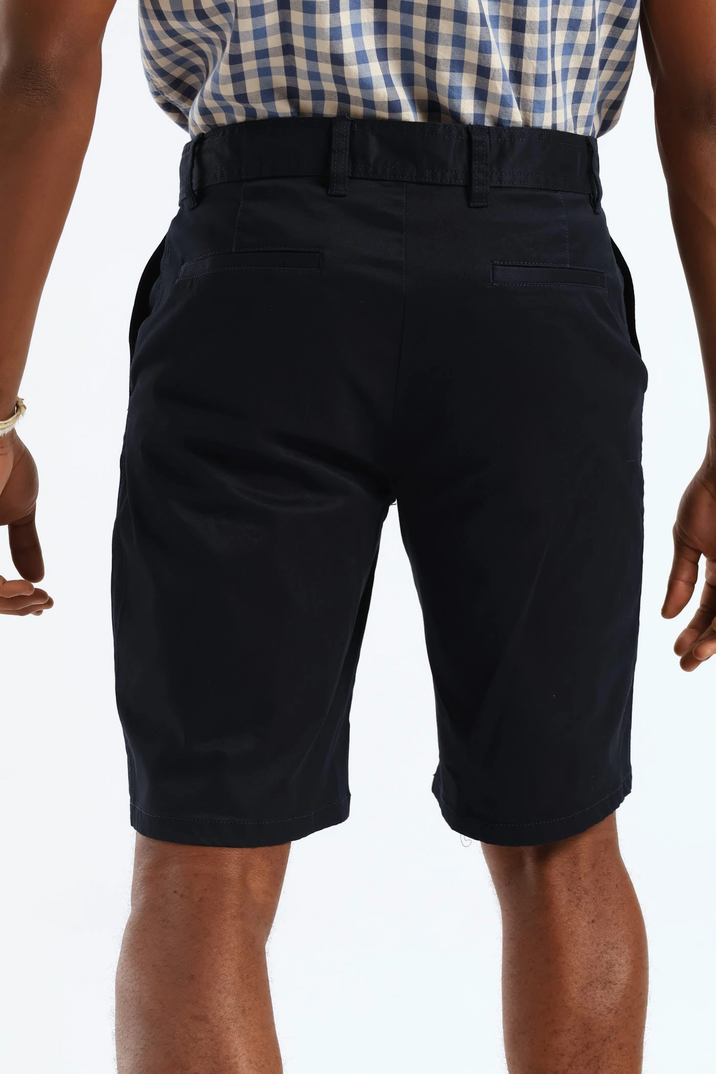 RollUpFasten QuickRelease Fastener Plain Chino Short - Navy