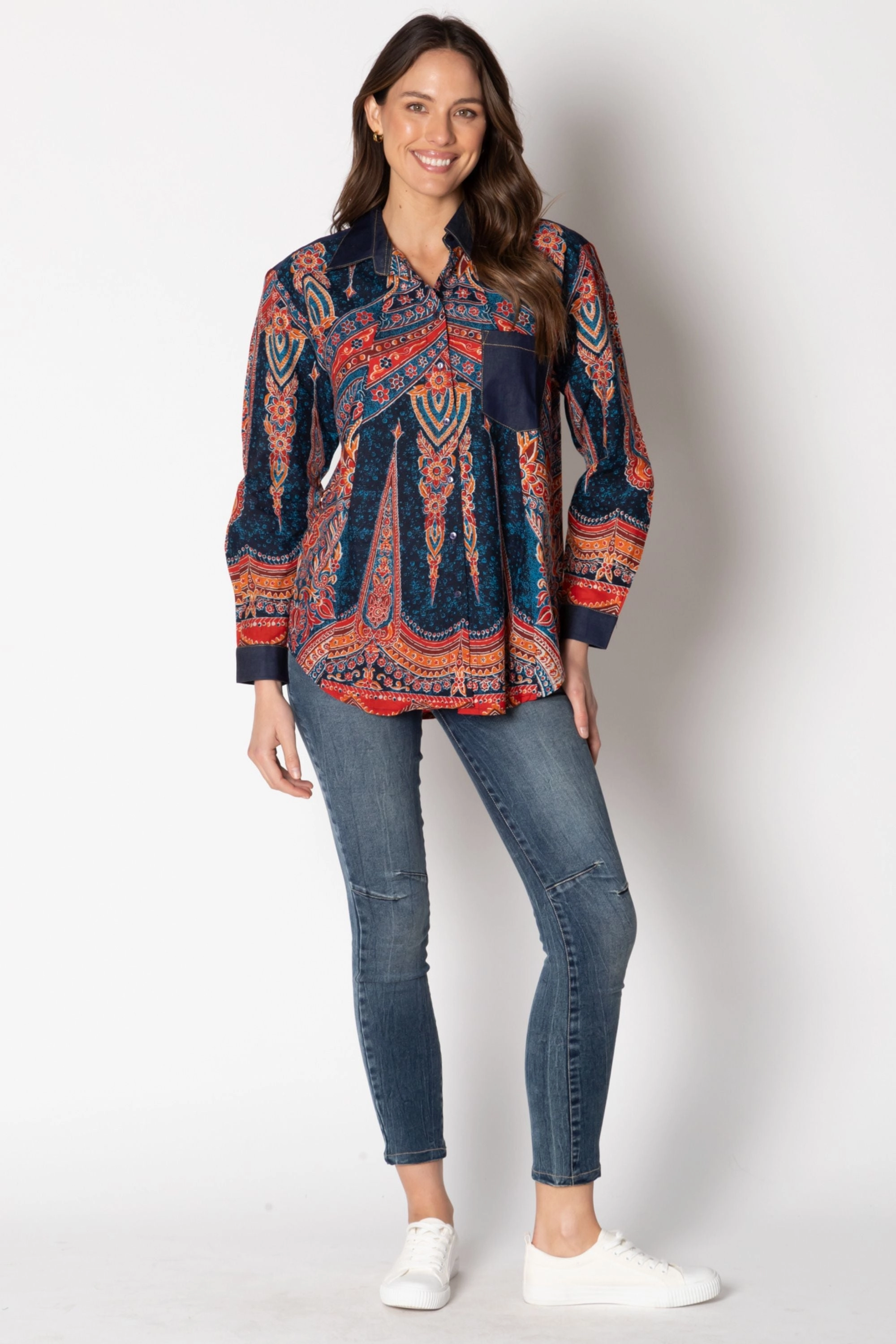 Structured Collar RAFAELA SHIRT