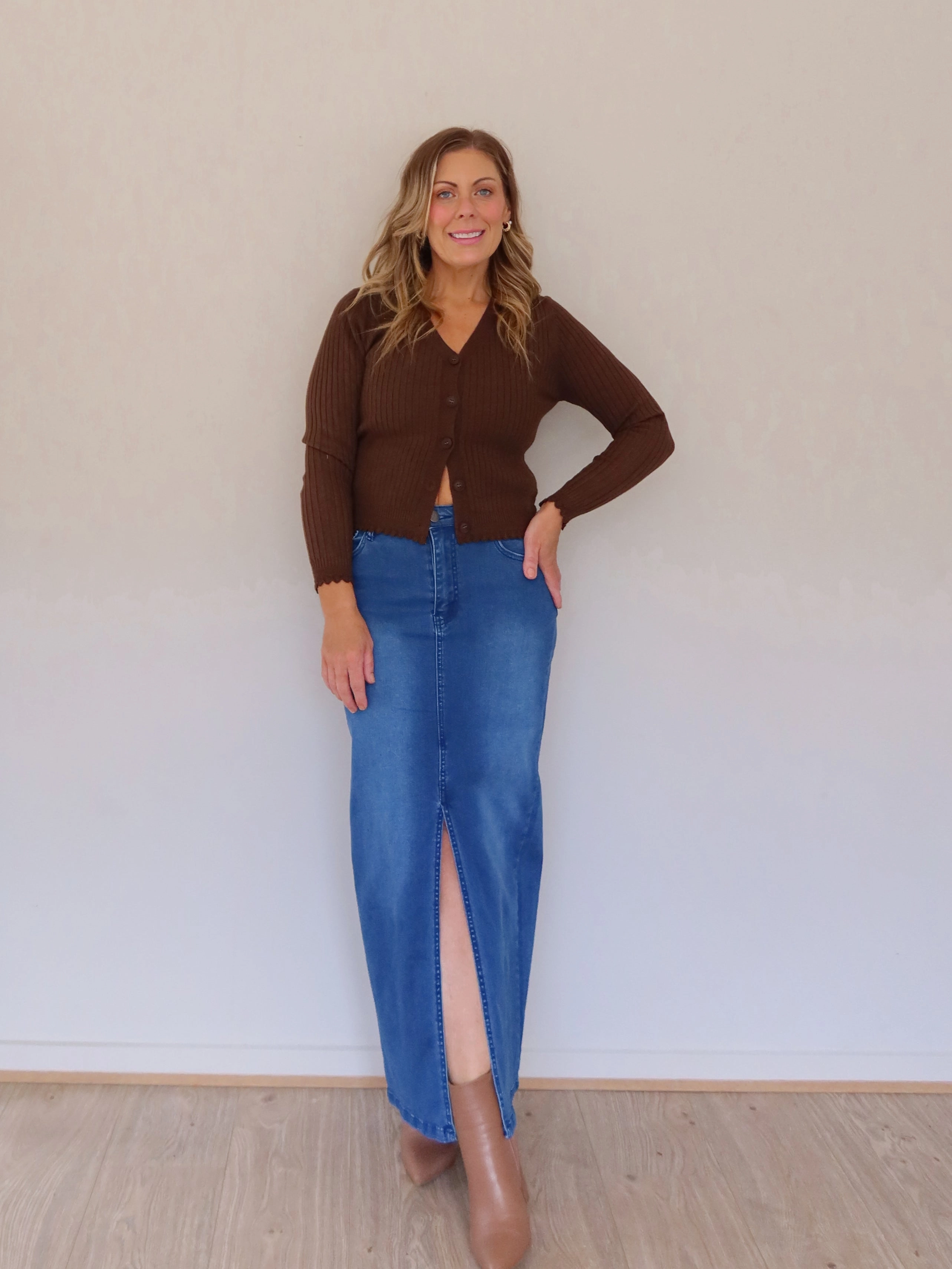 Hypoallergenic fabric Ramsay Skirt - Dark Blue