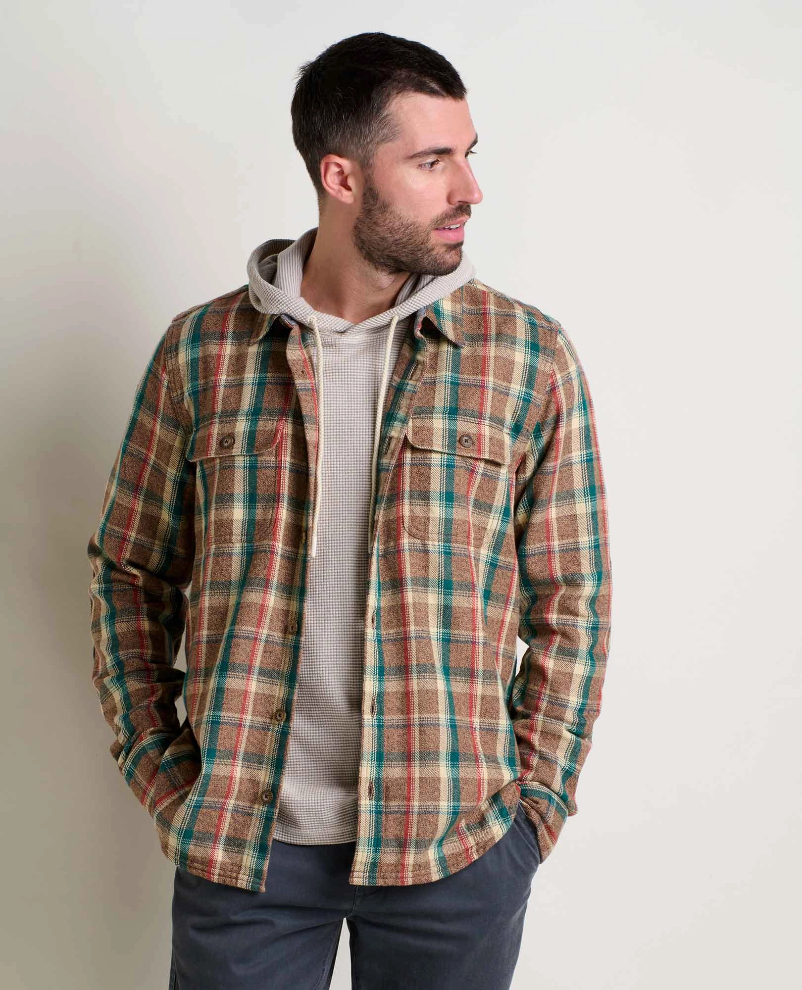 Contrast Stitch Ranchero Long Sleeve Shirt