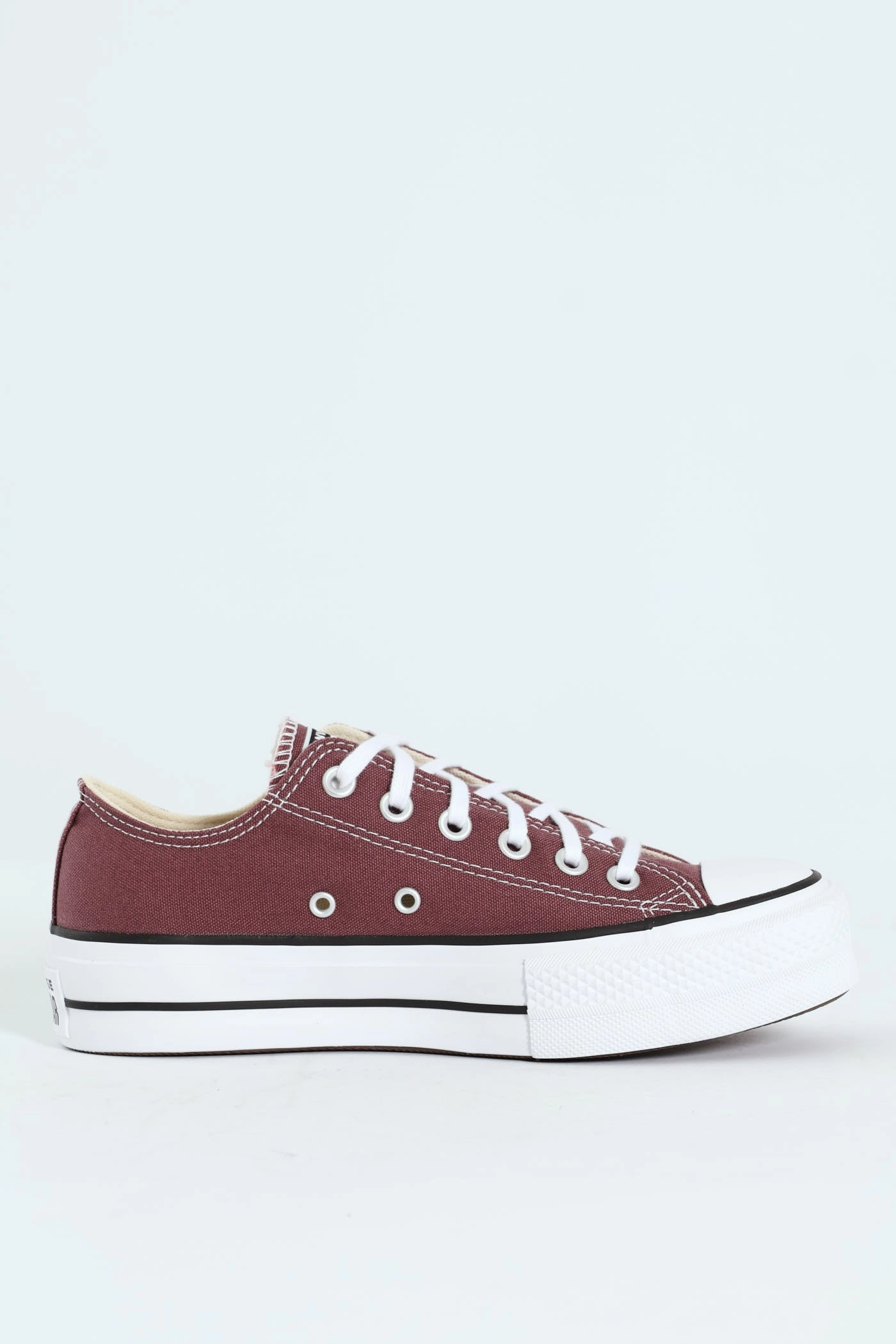 All   Purpose Vegan materials Chuck Taylor All Star Lift Platform Sneaker - Burgundy