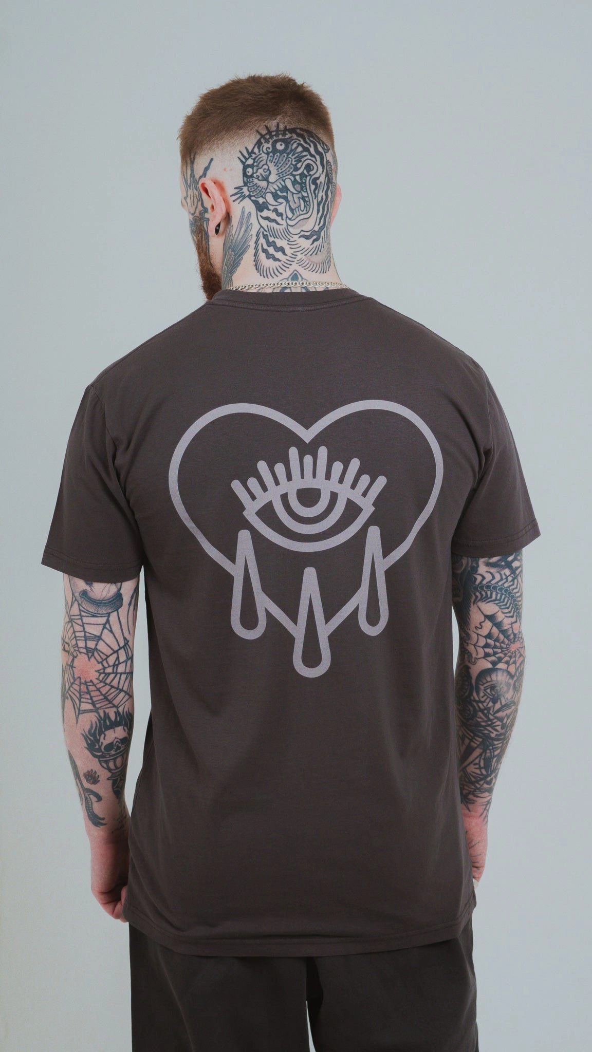 Long Sleeve Shirt Recycled Polyester Fabric CH Faded Tee